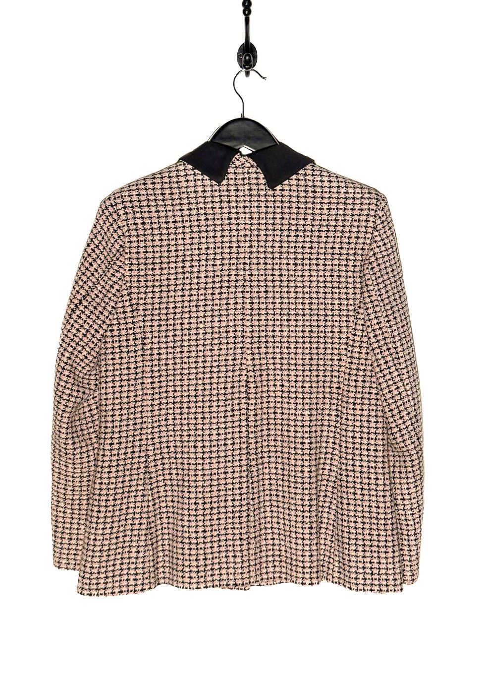 Chanel Chanel Vintage SS02 Black Pink Tweed Floral Accent Jacket Size S / US 4 / IT 40 - 8 Thumbnail