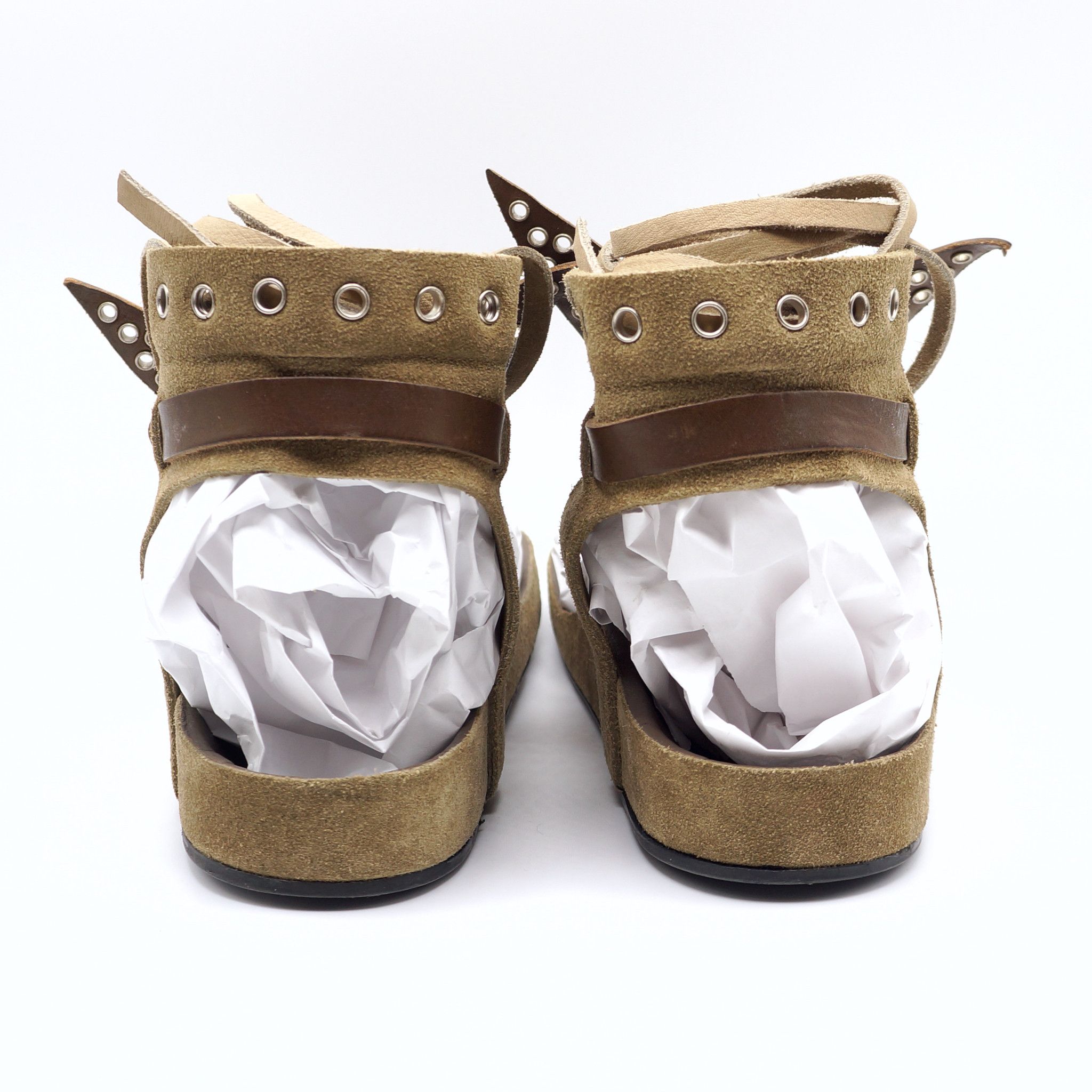 Isabel Marant Suede & Leather Tie-Up Size US 6 / IT 36 - 4 Thumbnail