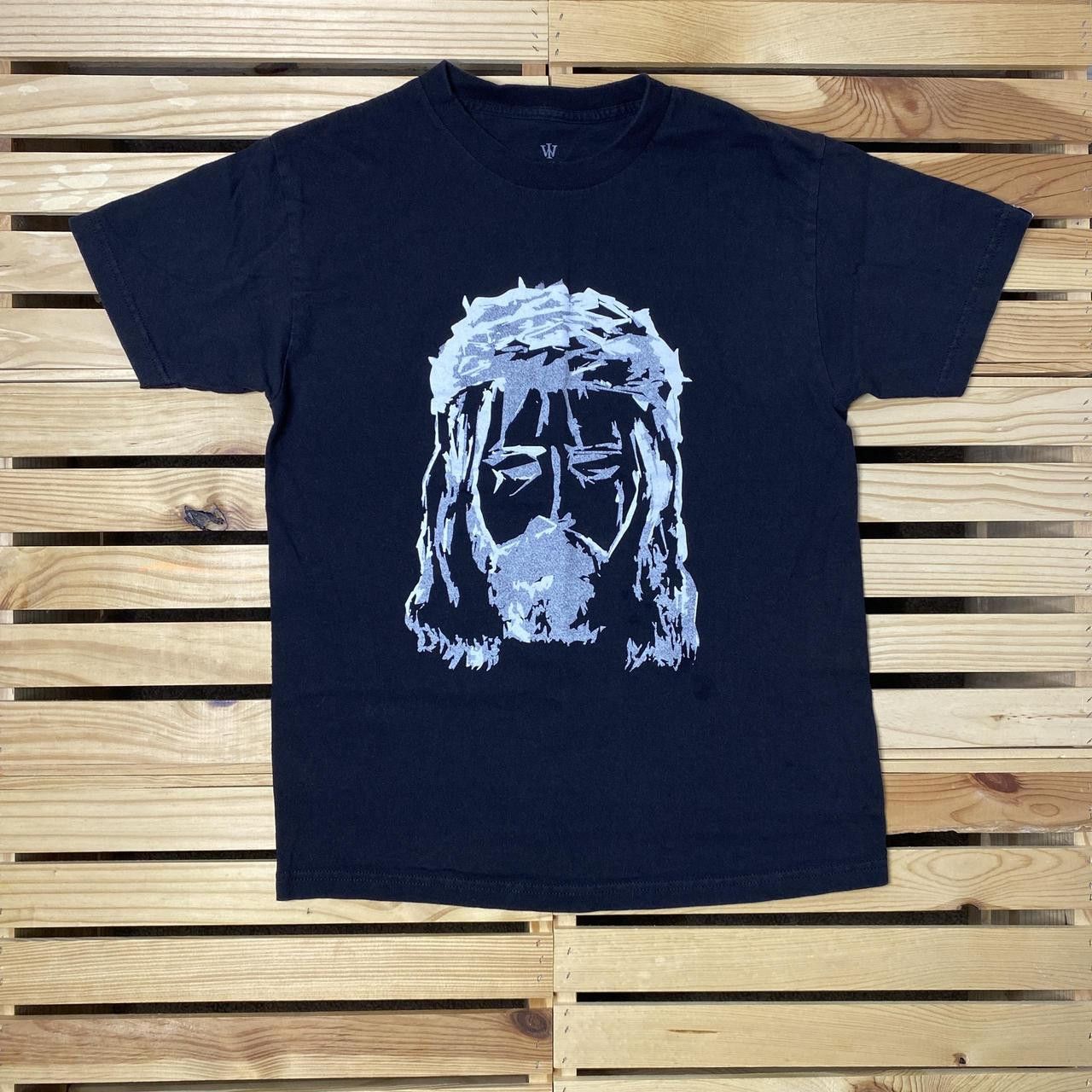 Other Wrldinvsn Black Abstract Art Jesus Tee Size Medium Size US M / EU 48-50 / 2 - 1 Thumbnail