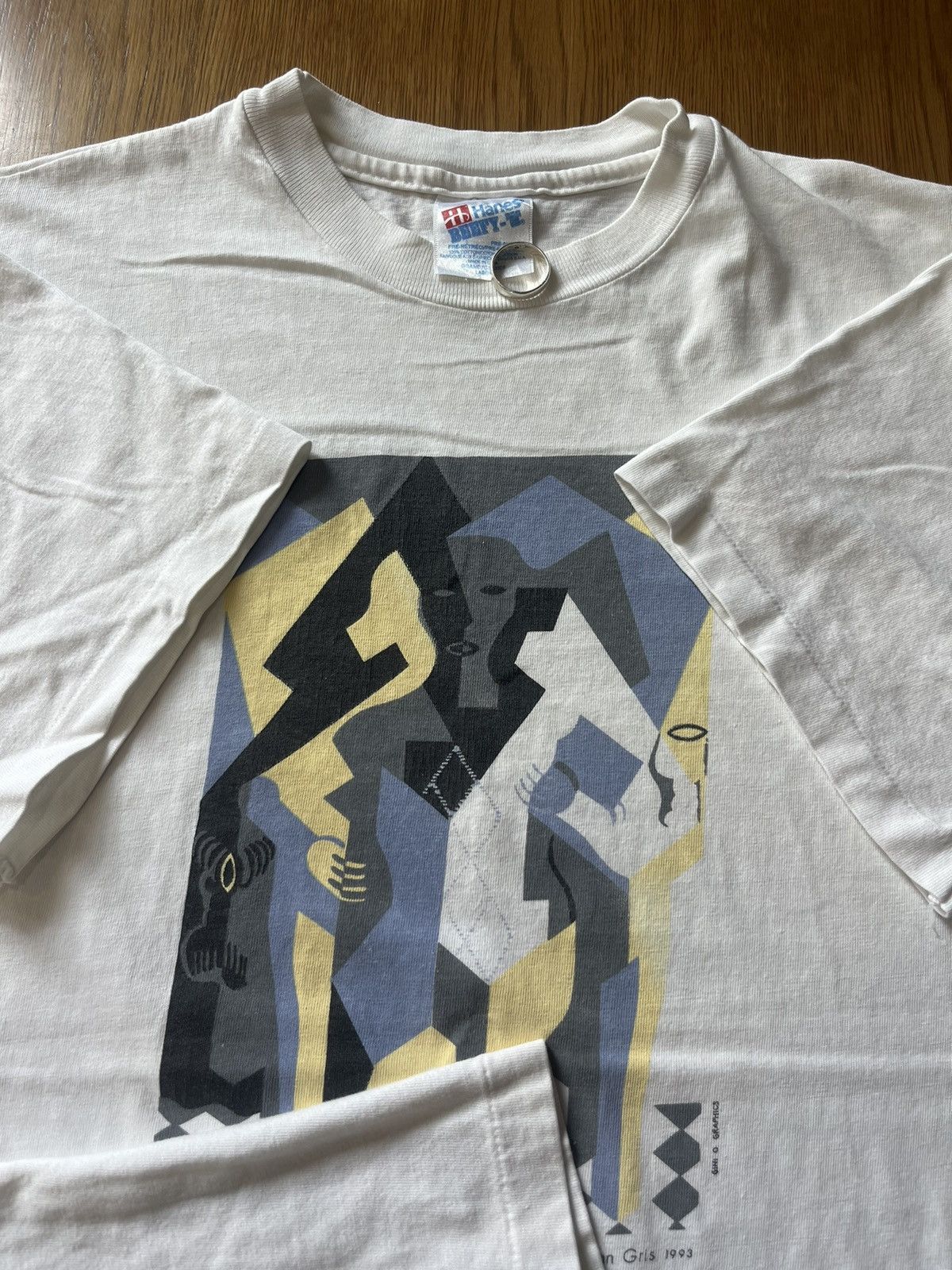 Arts & Science Vintage Arlequin a table by Juan Gris 1993’s Tshirt Size US L / EU 52-54 / 3 - 8 Thumbnail