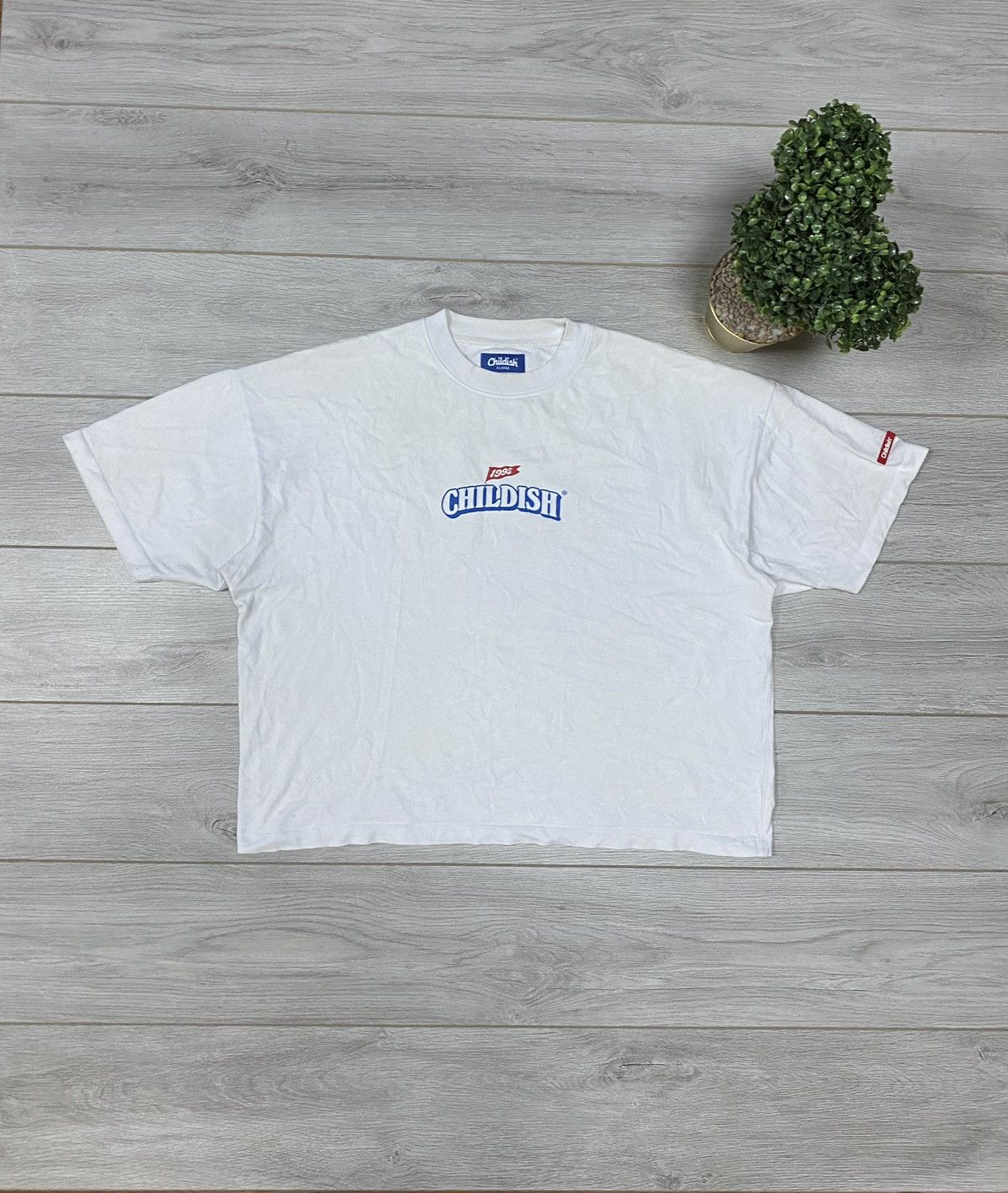 Vintage Childish RARE vintage Chicken Lunch club t-shirt oversize Size US XL / EU 56 / 4 - 3 Thumbnail