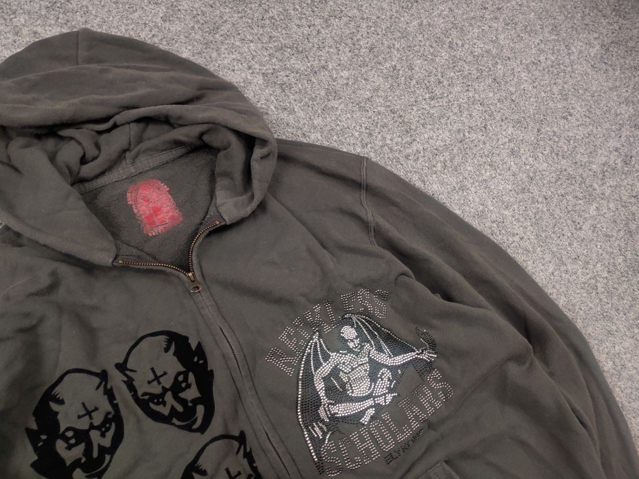 Reckless Scholars Rare Vintage Reckless Scholars University Zip Hoodie LGB Size US M / EU 48-50 / 2 - 5 Thumbnail