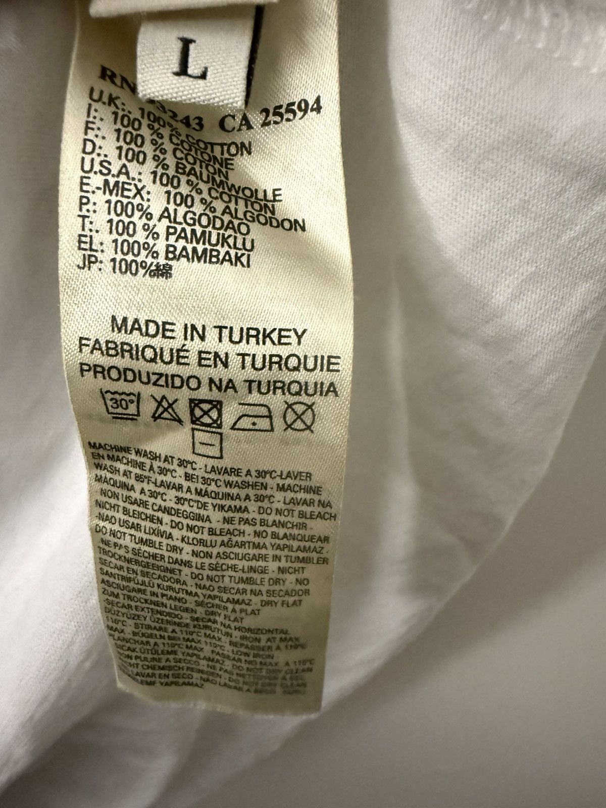 Diesel Diesel White Tee Size US L / EU 52-54 / 3 - 7 Thumbnail