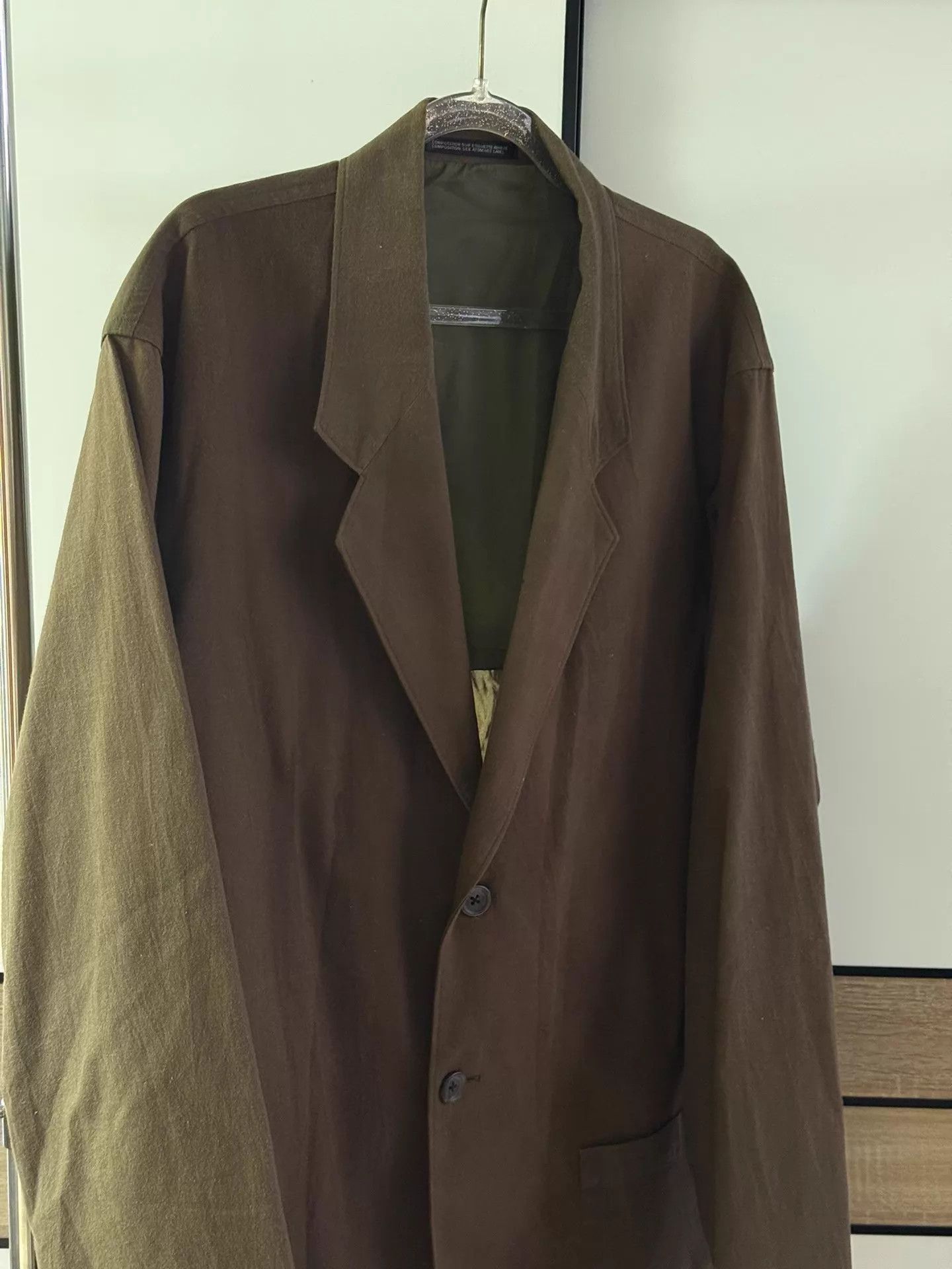 Yohji Yamamoto Yohji Yamamoto Pour Homme 17ss Portrait Hand-Painted Suit Size US S / EU 44-46 / 1 - 3 Thumbnail