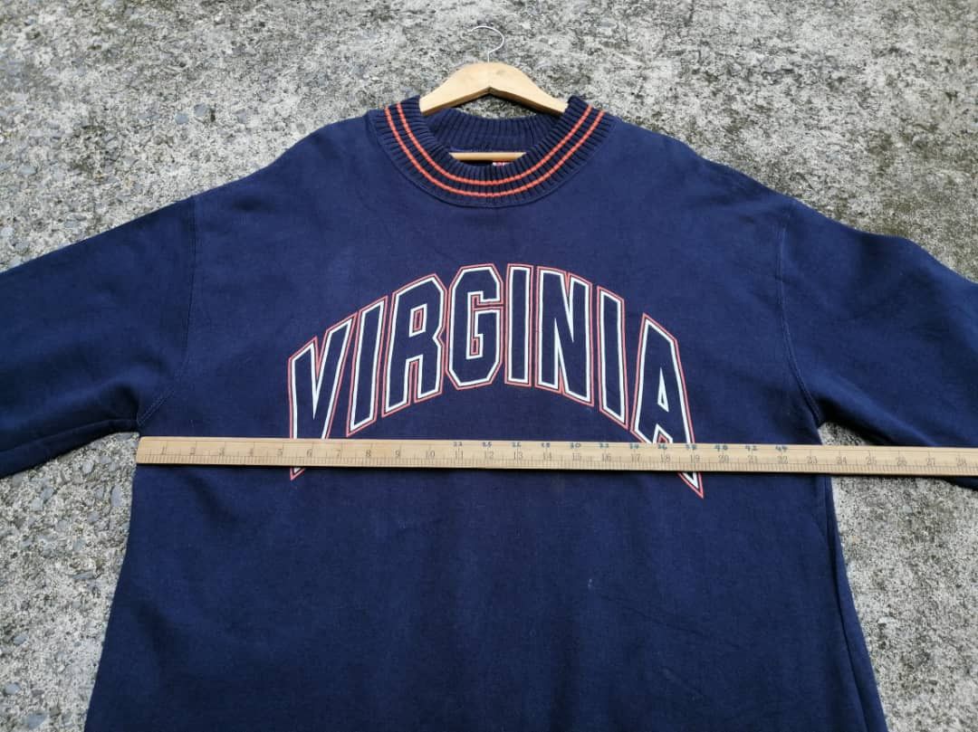 Nutmeg × Vintage Vintage Nutmeg Mills Virginia Spellout Sweatshirt Size US L / EU 52-54 / 3 - 3 Thumbnail