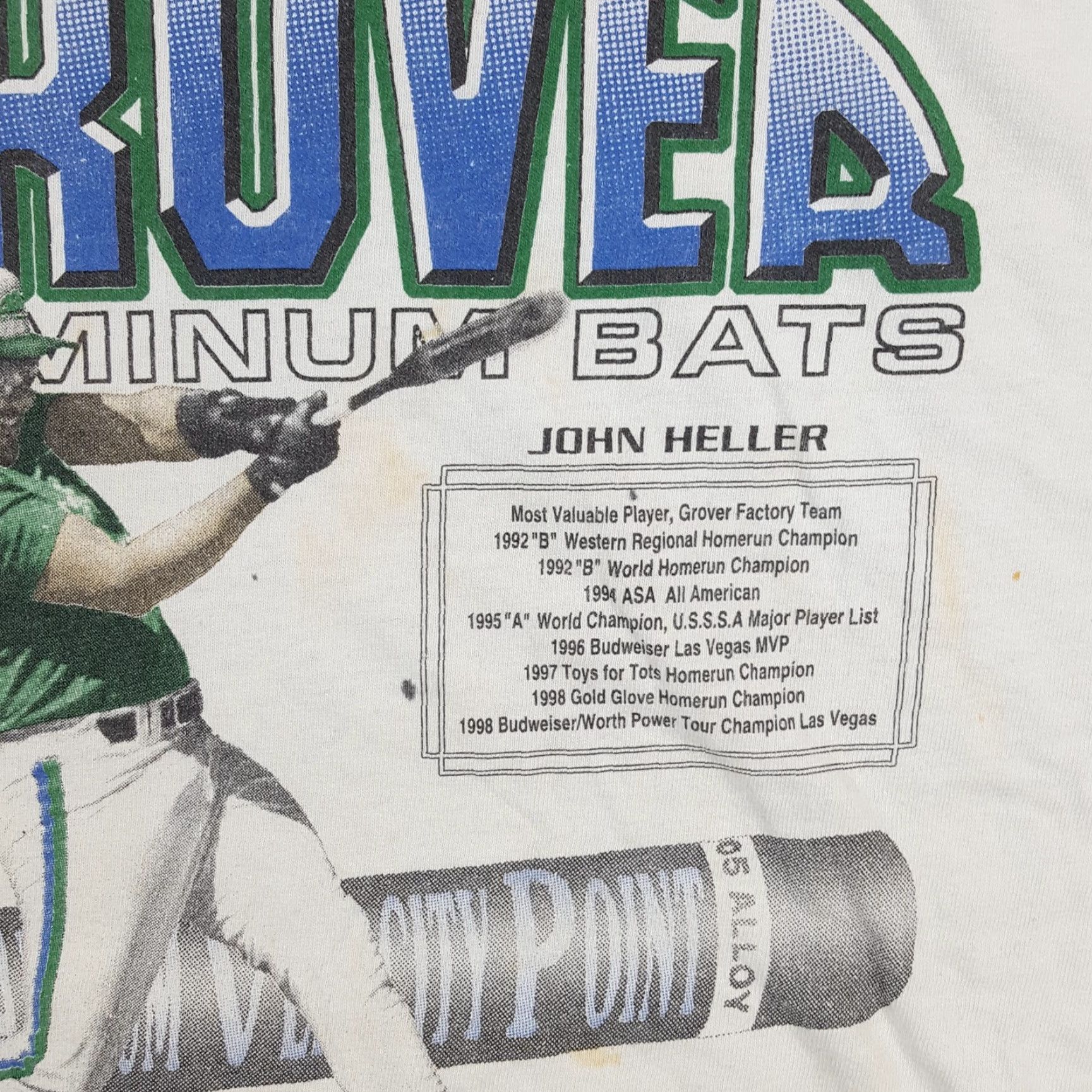 Delta Vintage Delta MLB T-Shirt Men XL White 90s Baseball Grunge Retro Sports Distressed Size US XL / EU 56 / 4 - 6 Thumbnail
