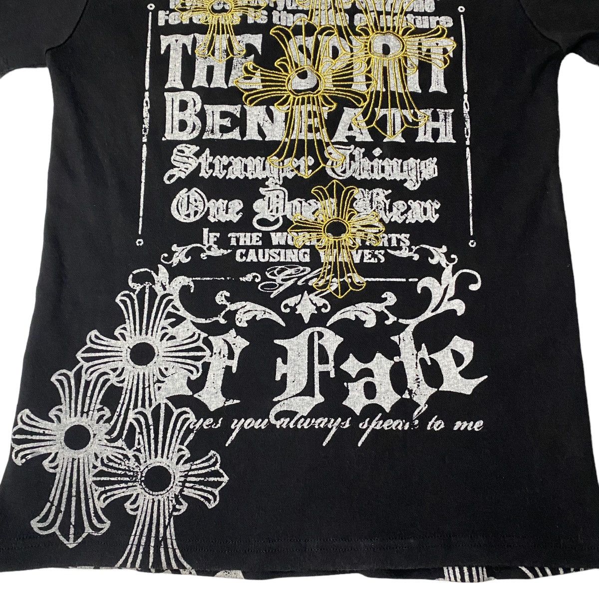 Hysteric Glamour 2000's Glitz - Cross Tribal Poem Shirt Size US XS / EU 42 / 0 - 9 Thumbnail