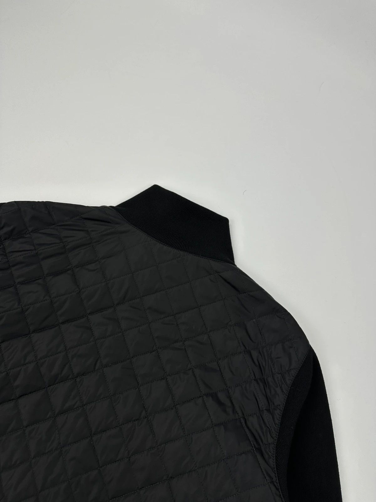 Prada Prada Sport FW01-05 Black Hybrid Wool & Nylon Padded Jacket Size US M / EU 48-50 / 2 - 6 Thumbnail