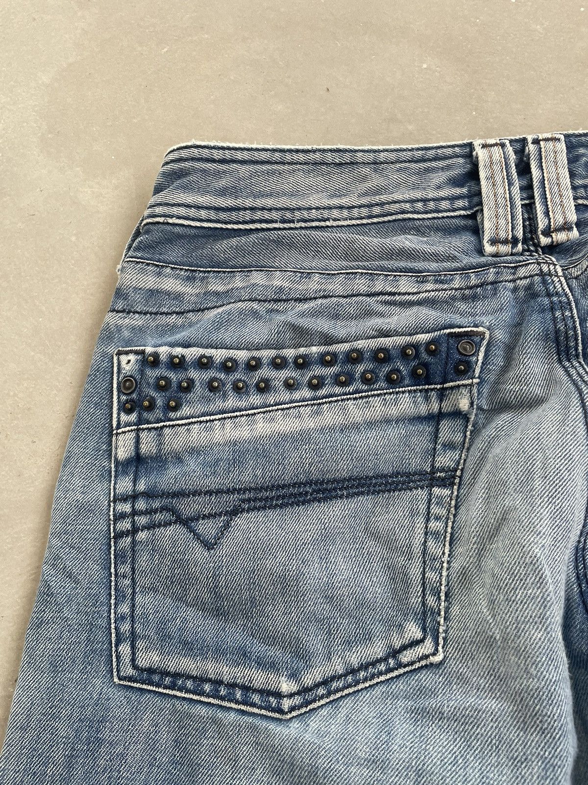 Diesel DIESEL TIMMEN STUDDED DENIM PANT Size US 31 - 13 Thumbnail