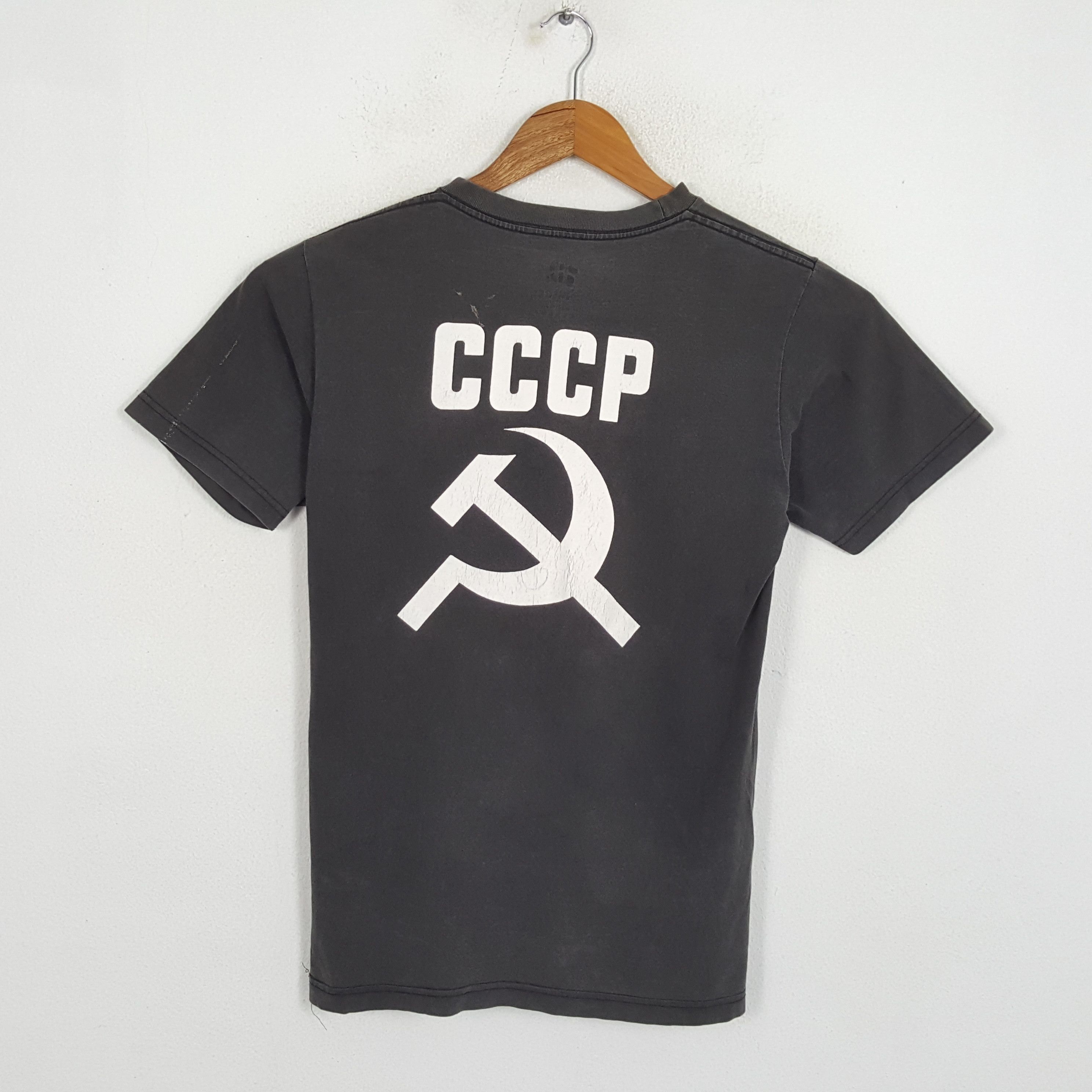Cccp × Vintage Vintage CCCP Soviet Union Flag T-Shirts Size US S / EU 44-46 / 1 - 1 Thumbnail
