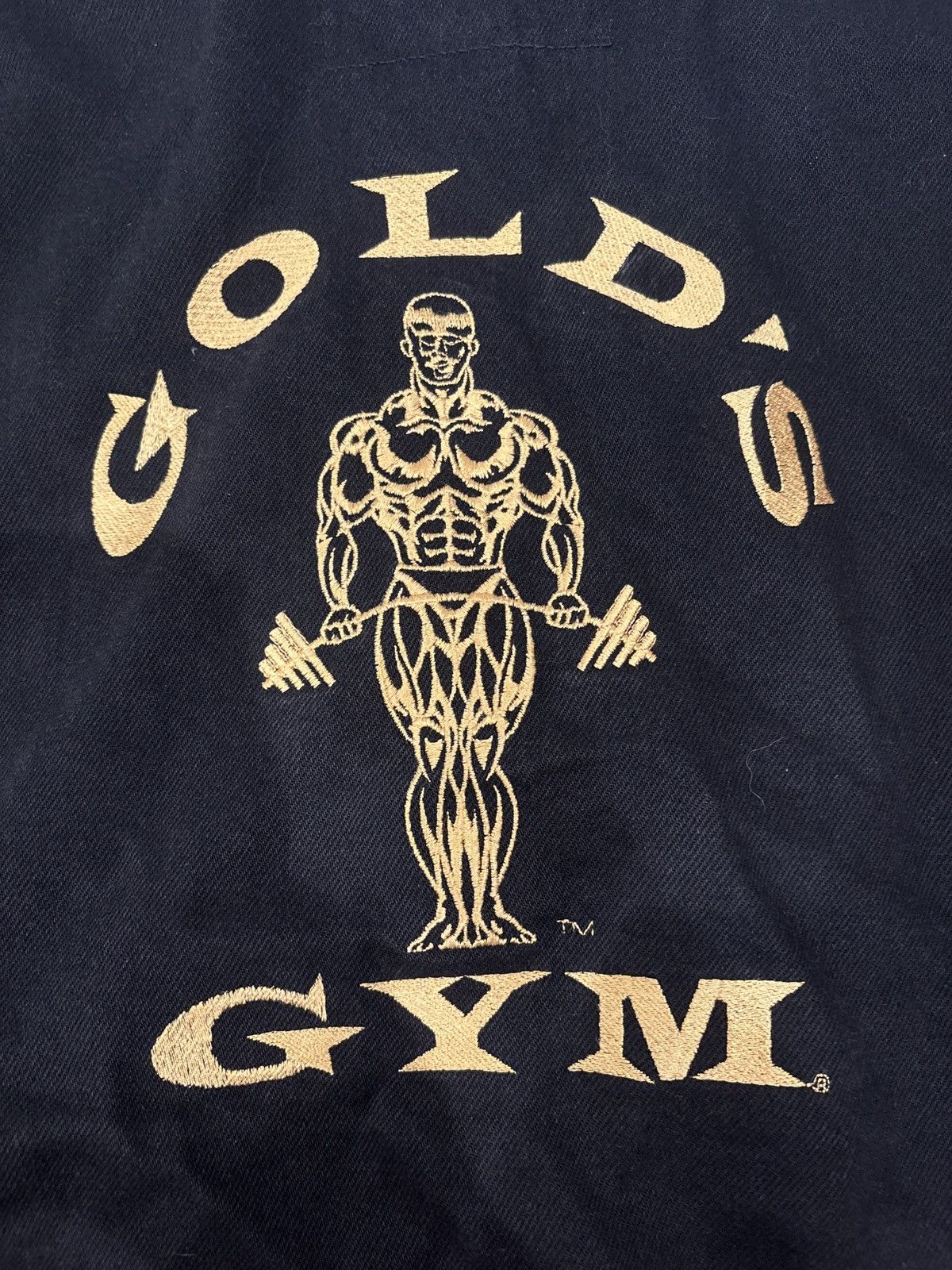 Vintage 90s Gold’s Gym Varsity Jacket - Iconic Logo