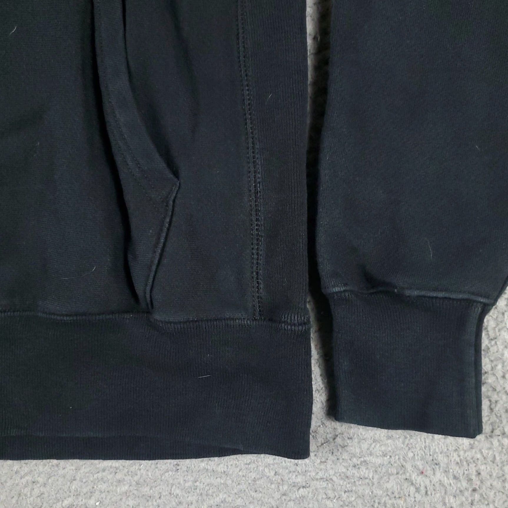 Champion Champion Hoodie Mens Medium Black Pullover Sweatshirt Fleece Long Sleeve Size US M / EU 48-50 / 2 - 5 Thumbnail