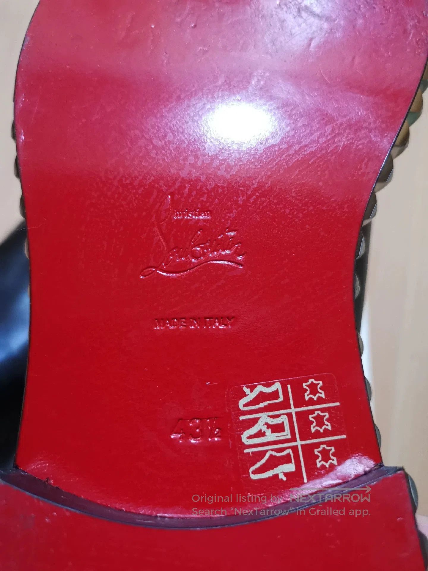 Christian Louboutin Christian Louboutin Studded Chelsea Ankle Boots. Size US 10.5 / EU 43-44 - 8 Thumbnail