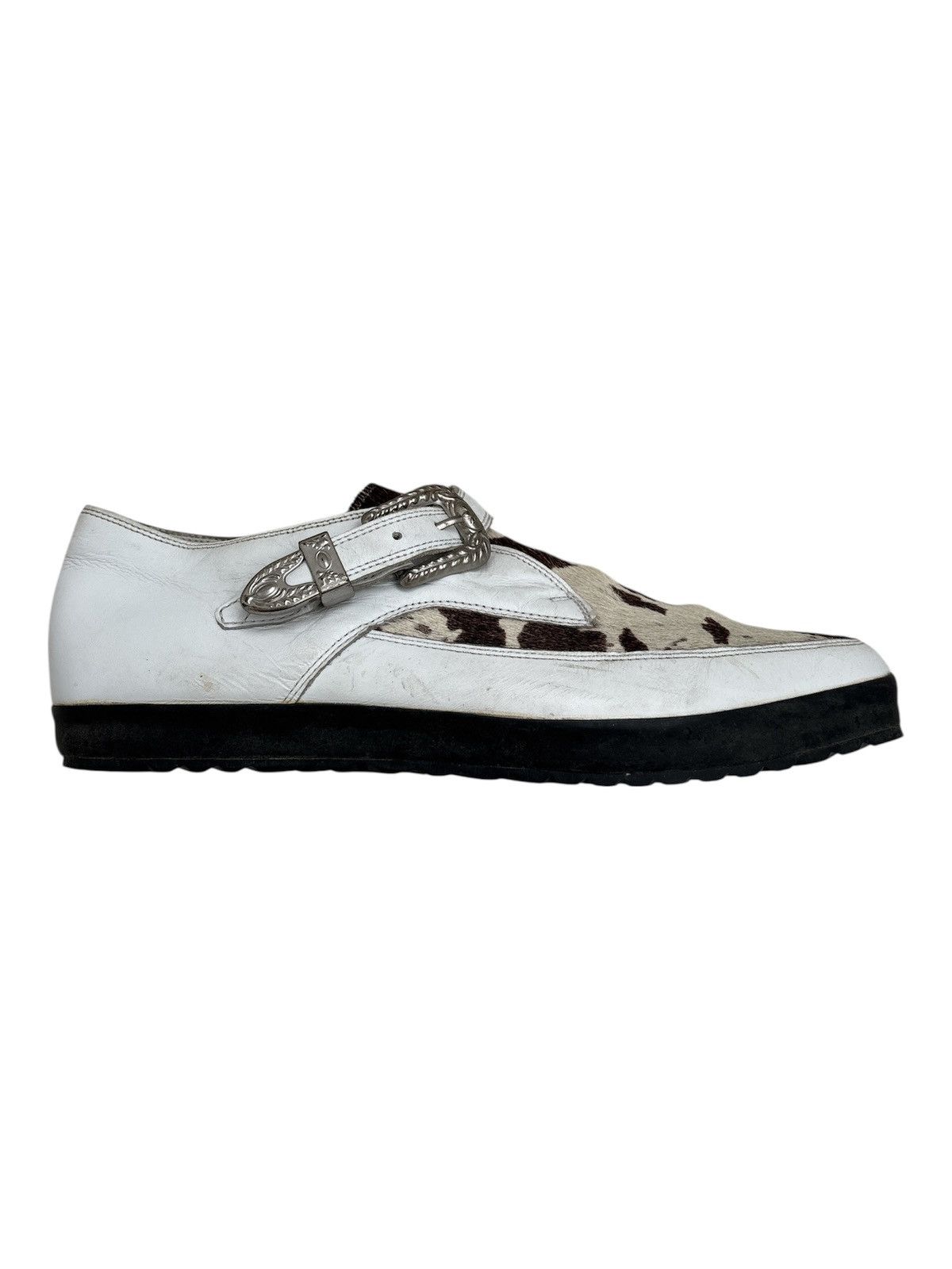 Jeremy Scott 2012 JS Pony Hair SLM Cow Size US 9.5 / EU 42-43 - 1 Thumbnail