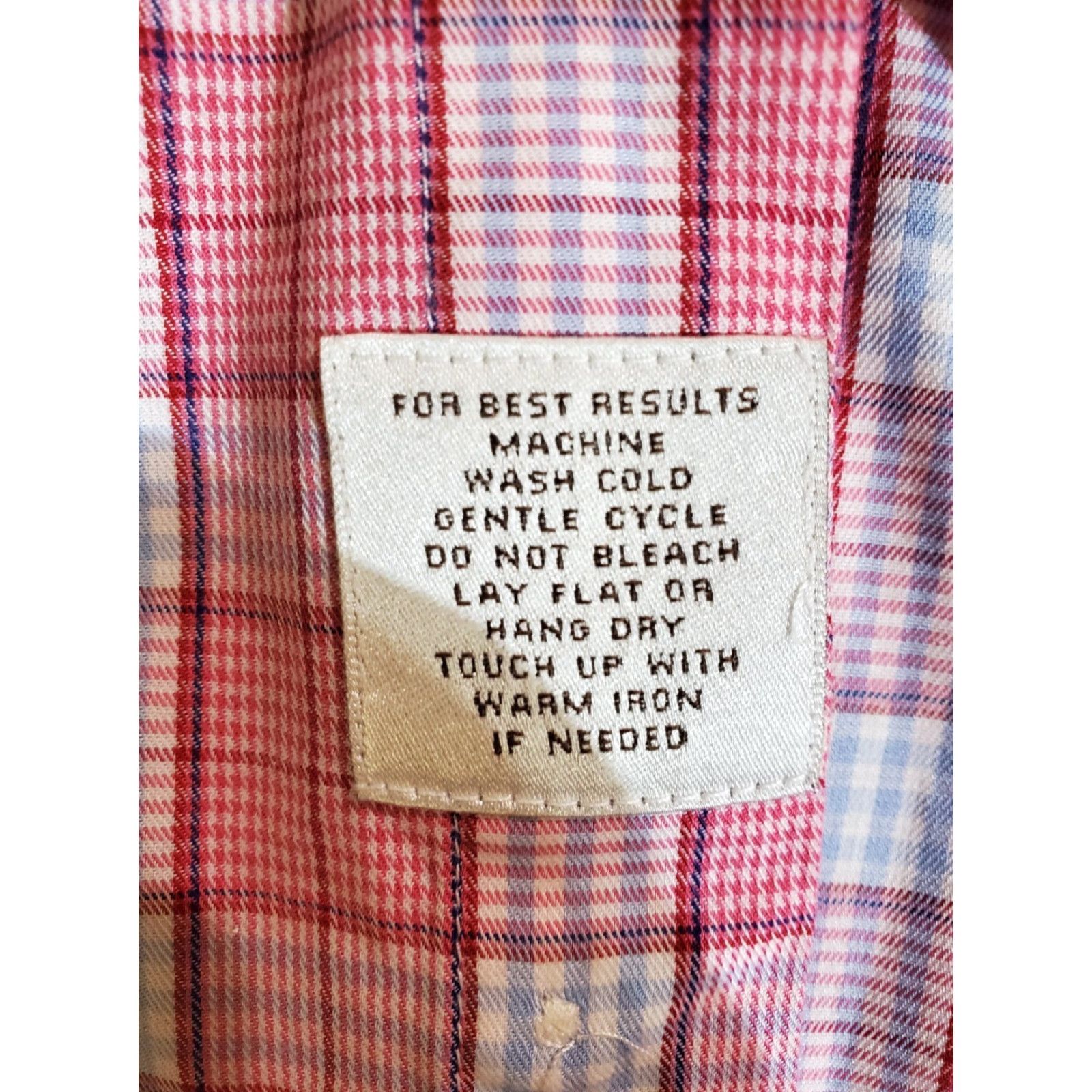 Peter Millar Peter Millar Signature Plaid Button-Up Dress Shirt Mens XL Pink/White Long Sleeve Casual Cotton Button-Down Collared Preppy Style Size 46R - 5 Thumbnail