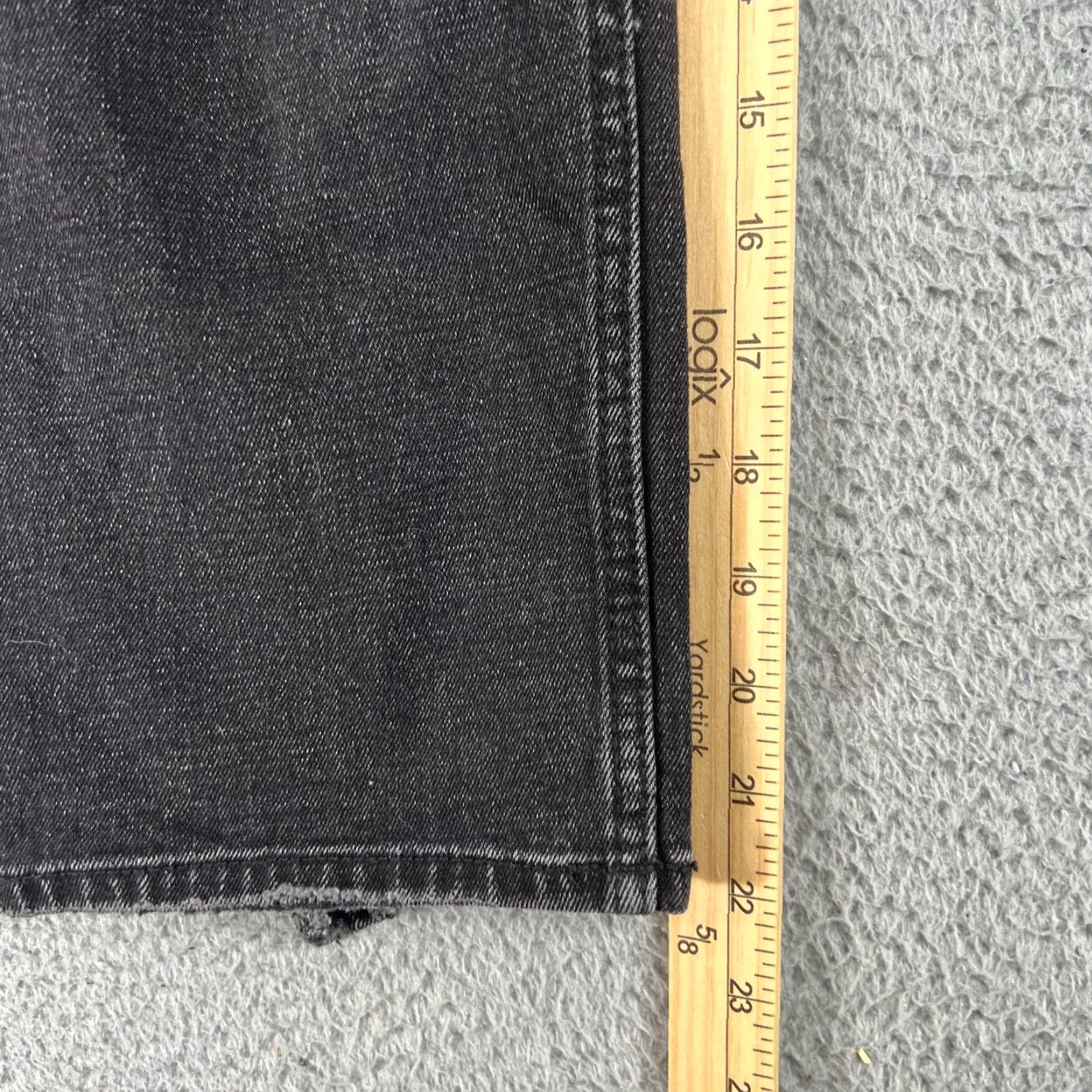 Abercrombie & Fitch Abercrombie & Fitch Jeans Regular Womens Size 8 Black High Rise Straight Inseam 22in Vintage No N/A? Size 30" / US 8 / IT 44 - 4 Thumbnail