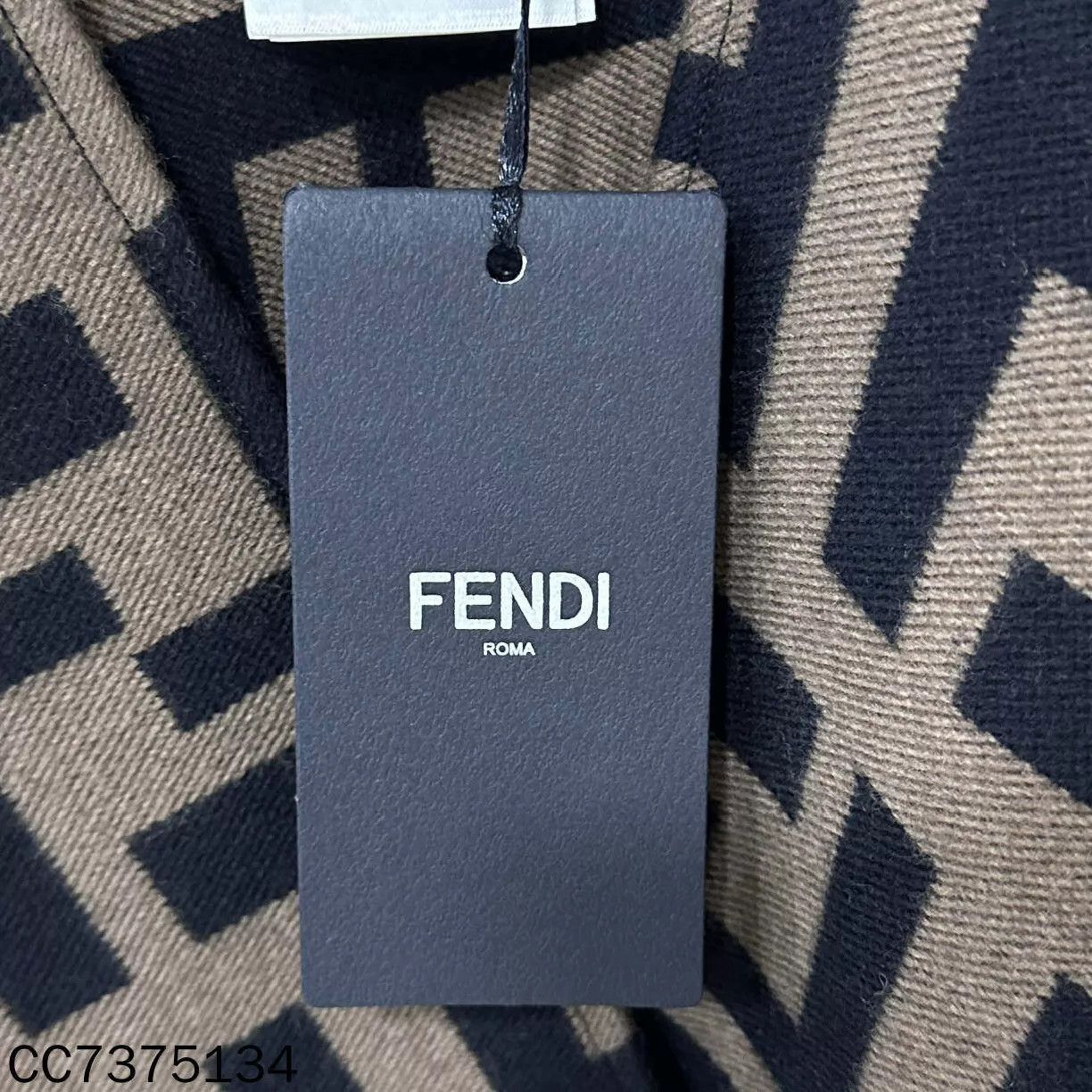 Fendi FENDI FF monogram shawl Size ONE SIZE - 5 Thumbnail