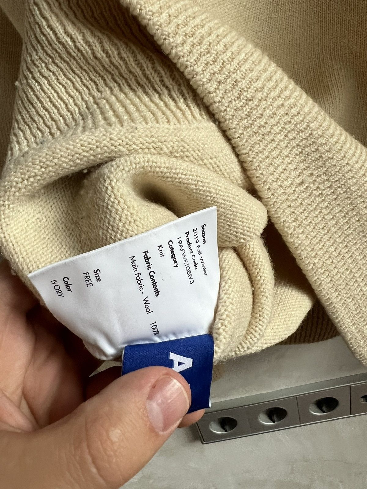 Ader Error Ader Error Company turtleneck knit sweater FW19 Size US L / EU 52-54 / 3 - 6 Thumbnail