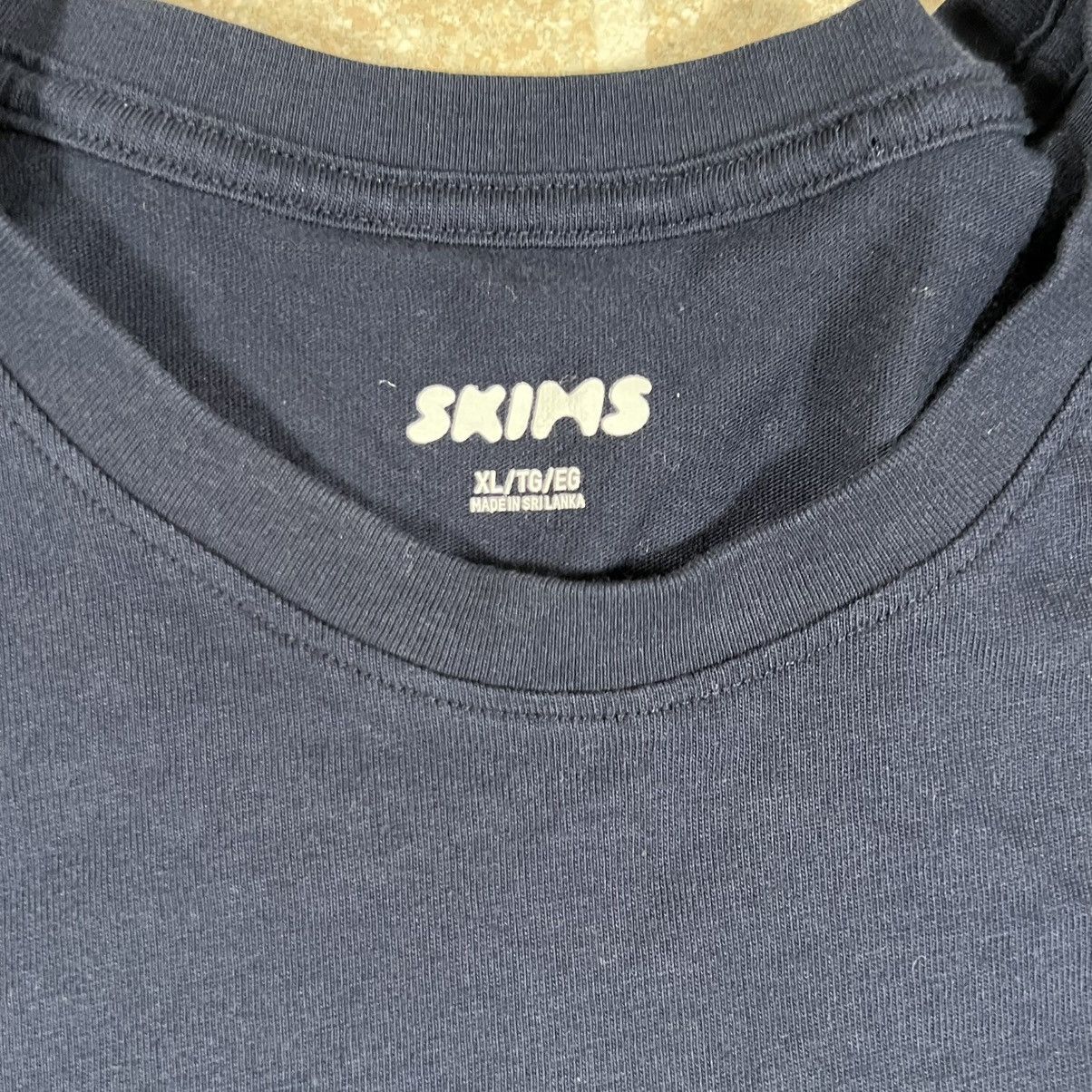 Other Skims Blue Short Sleeve Crew Neck Everyday T-Shirt Tee Size US XL / EU 56 / 4 - 2 Thumbnail