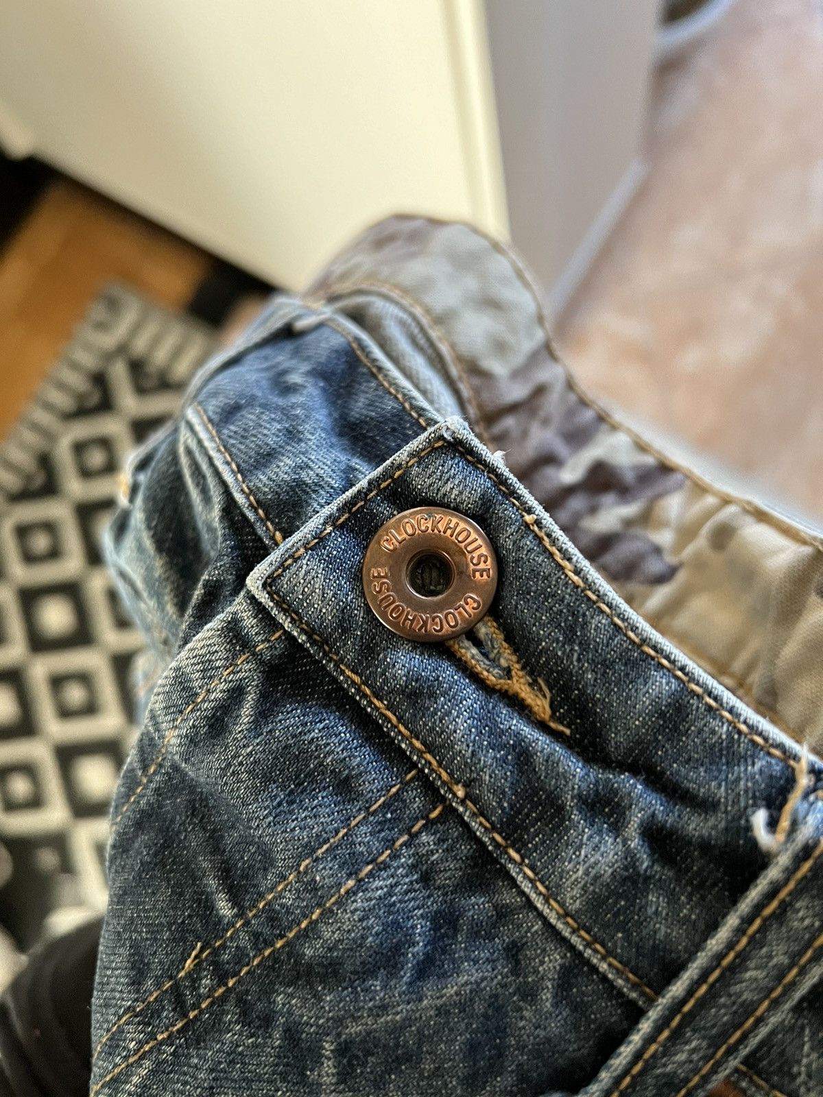 Japanese Brand × Vintage Pants Clockhouse Vintage Y2K Janap Hip Hop Rap Size US 34 / EU 50 - 4 Thumbnail