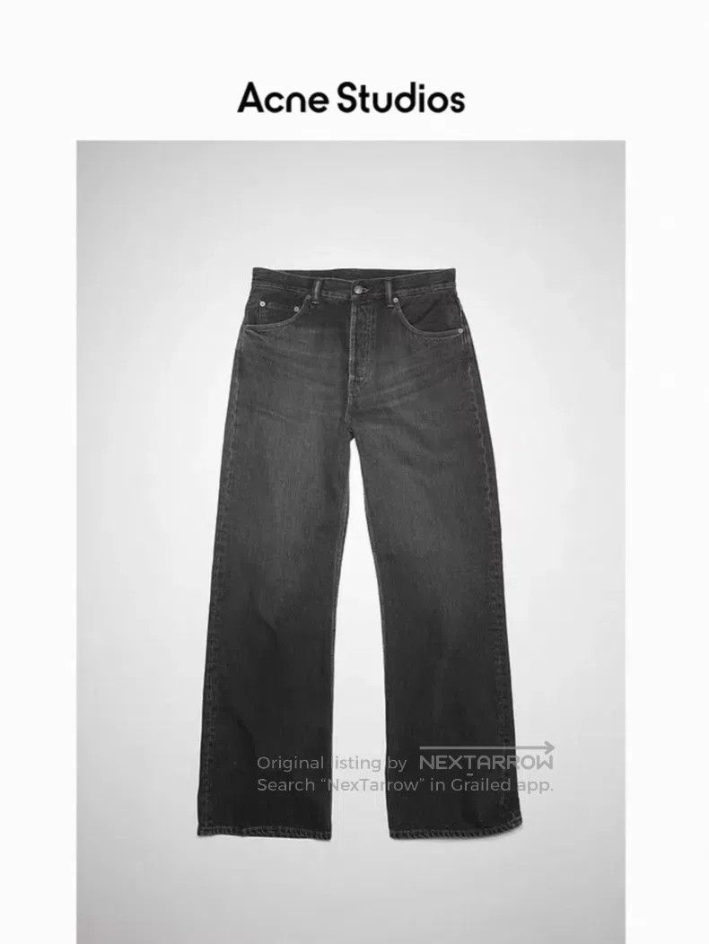 Acne Studios Acne Studios Black Washed Denim Jeans Size US 30 / EU 46 - 3 Thumbnail