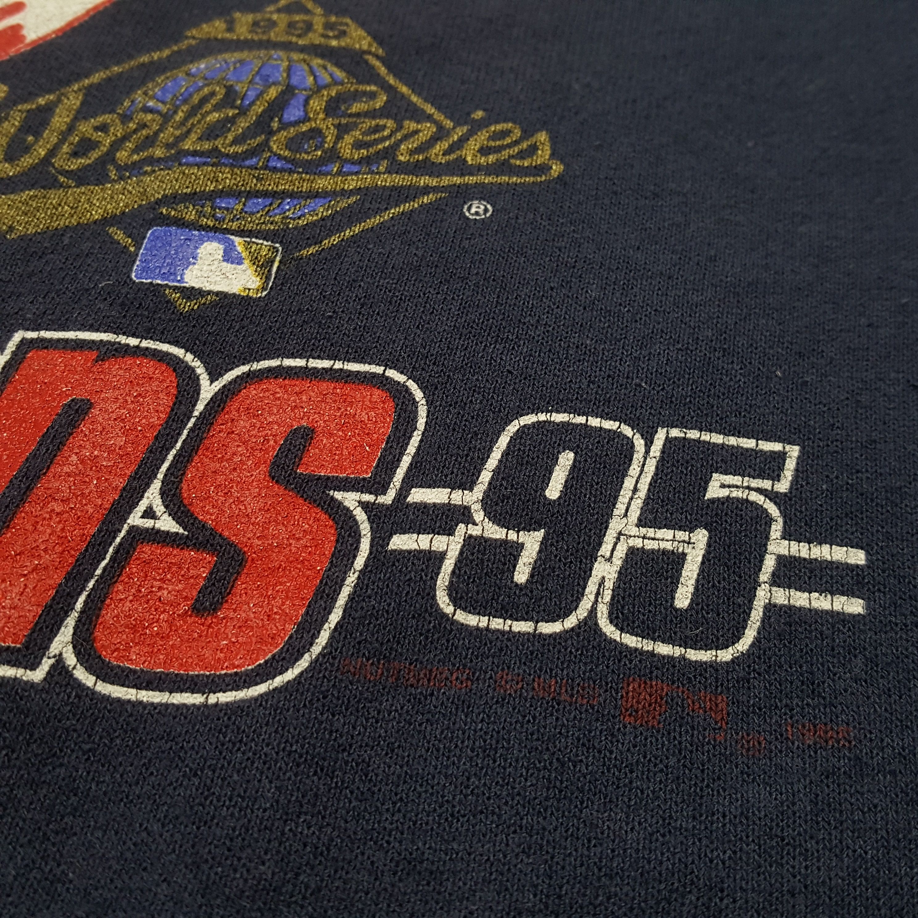 Lee × MLB × Vintage Vintage CLEVENLAND INDIANS Baseball Team Sweatshirt C287N12 Size US L / EU 52-54 / 3 - 7 Thumbnail