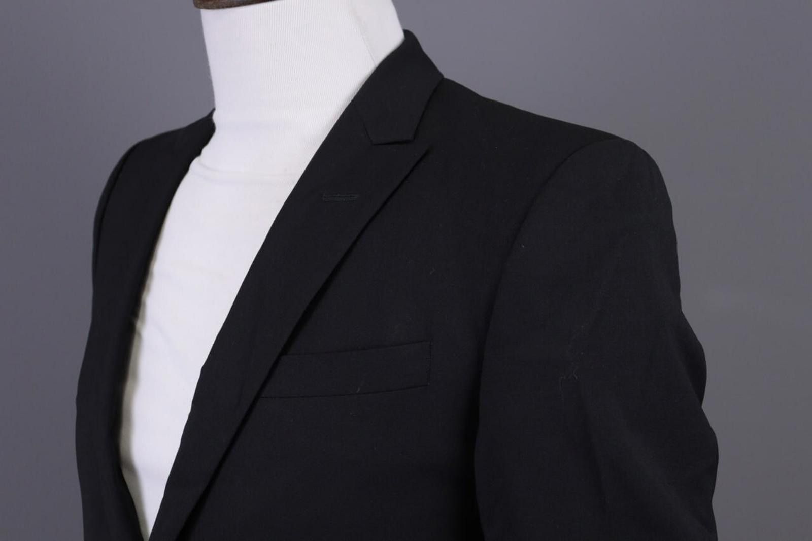 J.Lindeberg J.Lindeberg Black Men's Pure Wool Sport Coat Jacket 48 Long Size US M / EU 48-50 / 2 - 6 Thumbnail