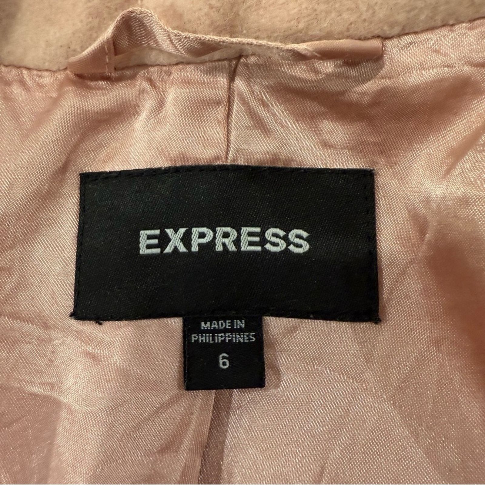 Express Express Button Front Wool/Cashmere Blend Pea Coat Women’s 6 Size M / US 6-8 / IT 42-44 - 7 Thumbnail