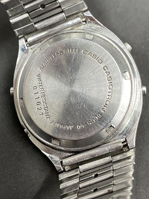 Vintage Rare Vintage CASIOTRON 56CS-50 Japan Digital Men’s Watch | Grailed