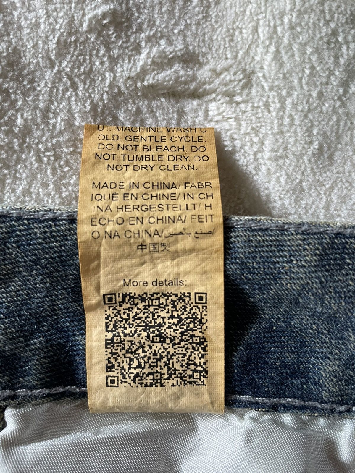 Japanese Brand Vintage Dazy Baggy Mudwash Faded Denim Jeans Size US 28 / EU 44 - 9 Thumbnail