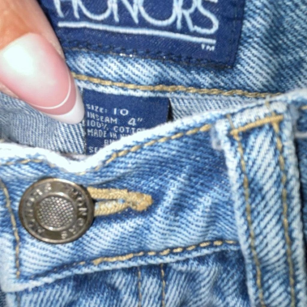 Honor the Gift y2k Vintage Blue Honors jean shorts #vintage #y2k Size 32" / US 10 / IT 46 - 3 Thumbnail