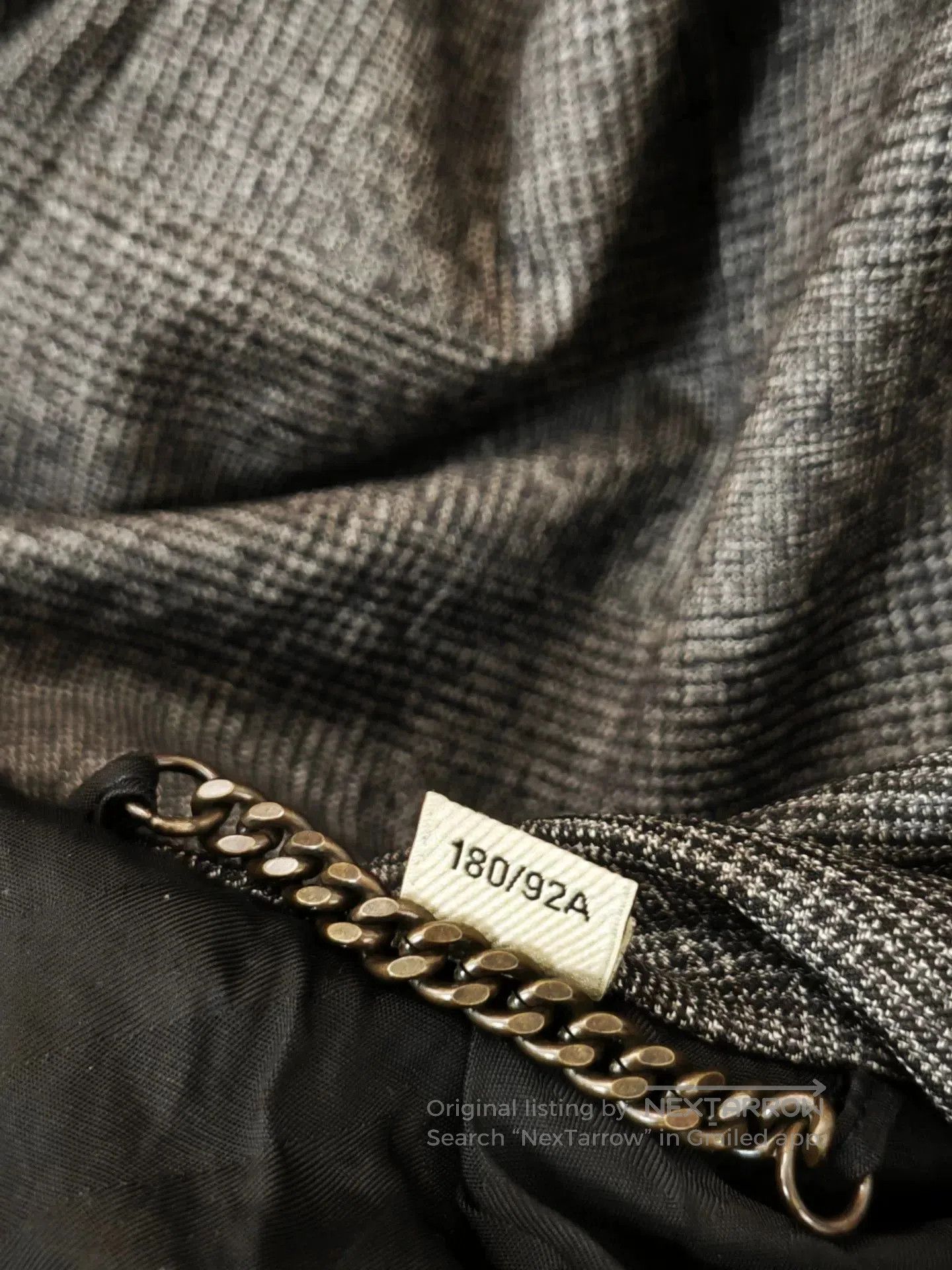 Burberry Burberry Men's Gray Check Blazer. Size US M / EU 48-50 / 2 - 9 Thumbnail