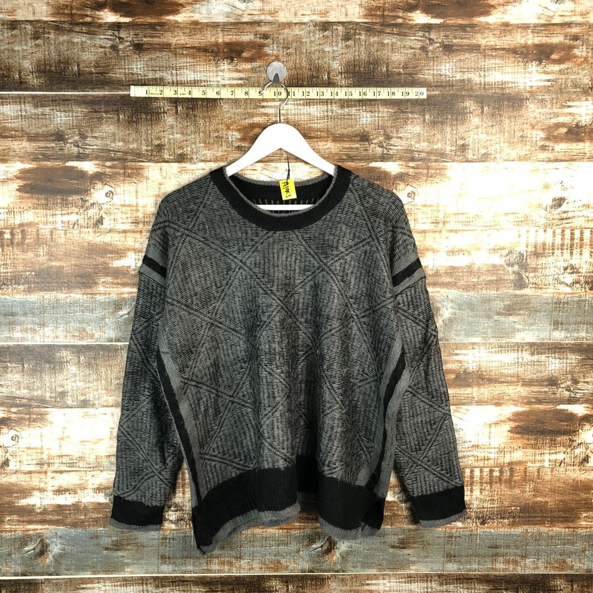 Homespun Knitwear Japanese Brand Grey vintage Knitwear #A1963 Size US M / EU 48-50 / 2 - 1 Thumbnail