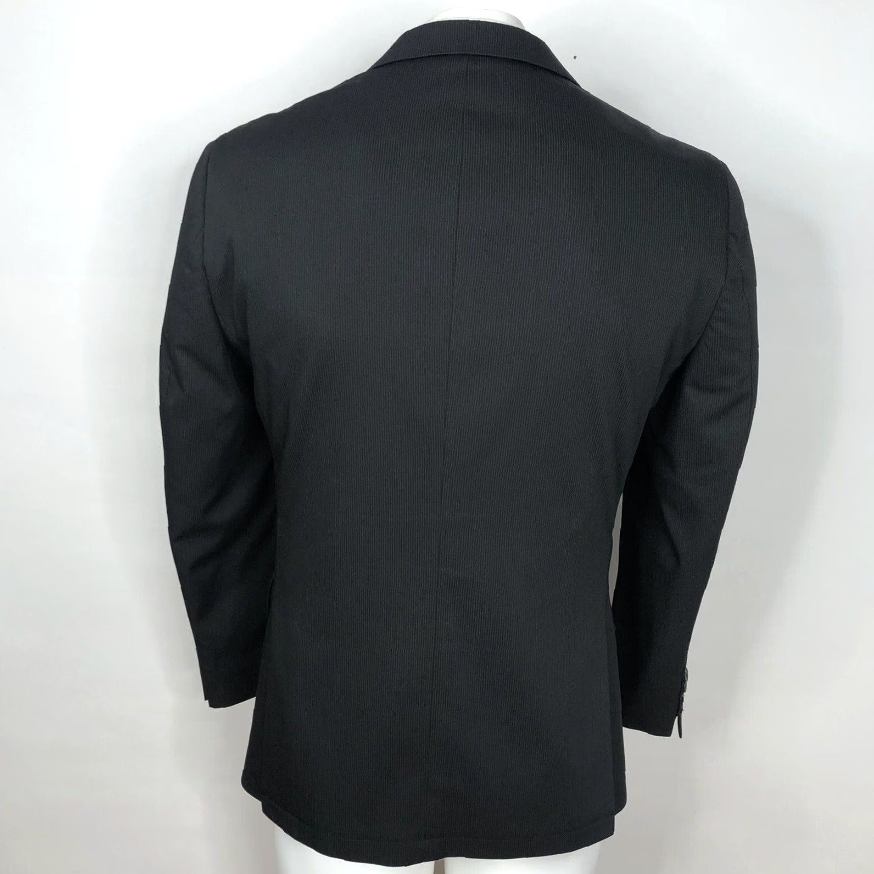 John Varvatos John Varvatos U.S.A. 36R Men’s Viscose Blend Two Button Sport Coat Jacket Black Size US XXS / EU 40 - 6 Thumbnail
