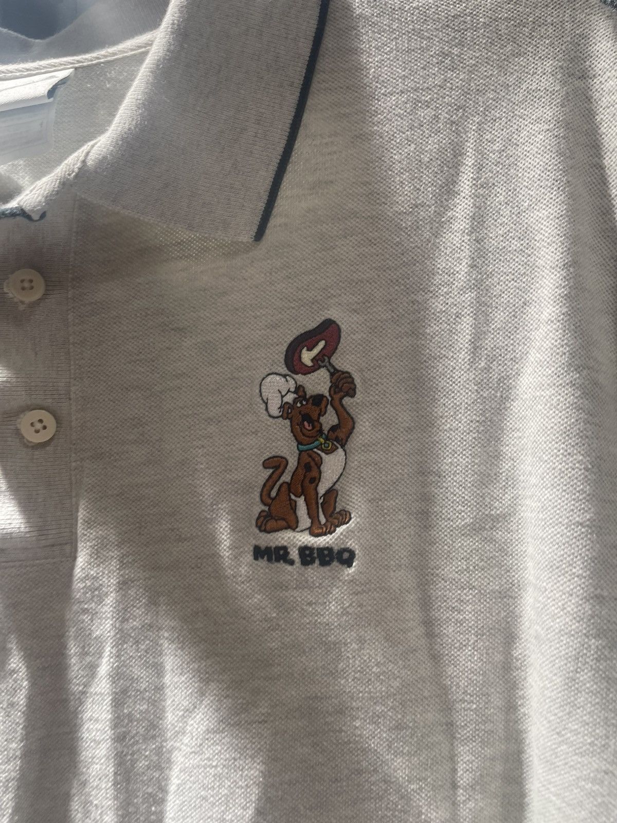 Warner Bros Vintage Warner Bros. Cartoon Network Scooby Doo Mr. BBQ Polo Size US L / EU 52-54 / 3 - 2 Thumbnail