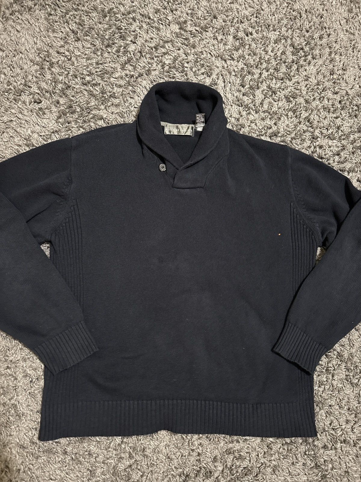 Oscar De La Renta Oscar De La Renta Elongated Collar Sweater Size US M / EU 48-50 / 2 - 1 Thumbnail