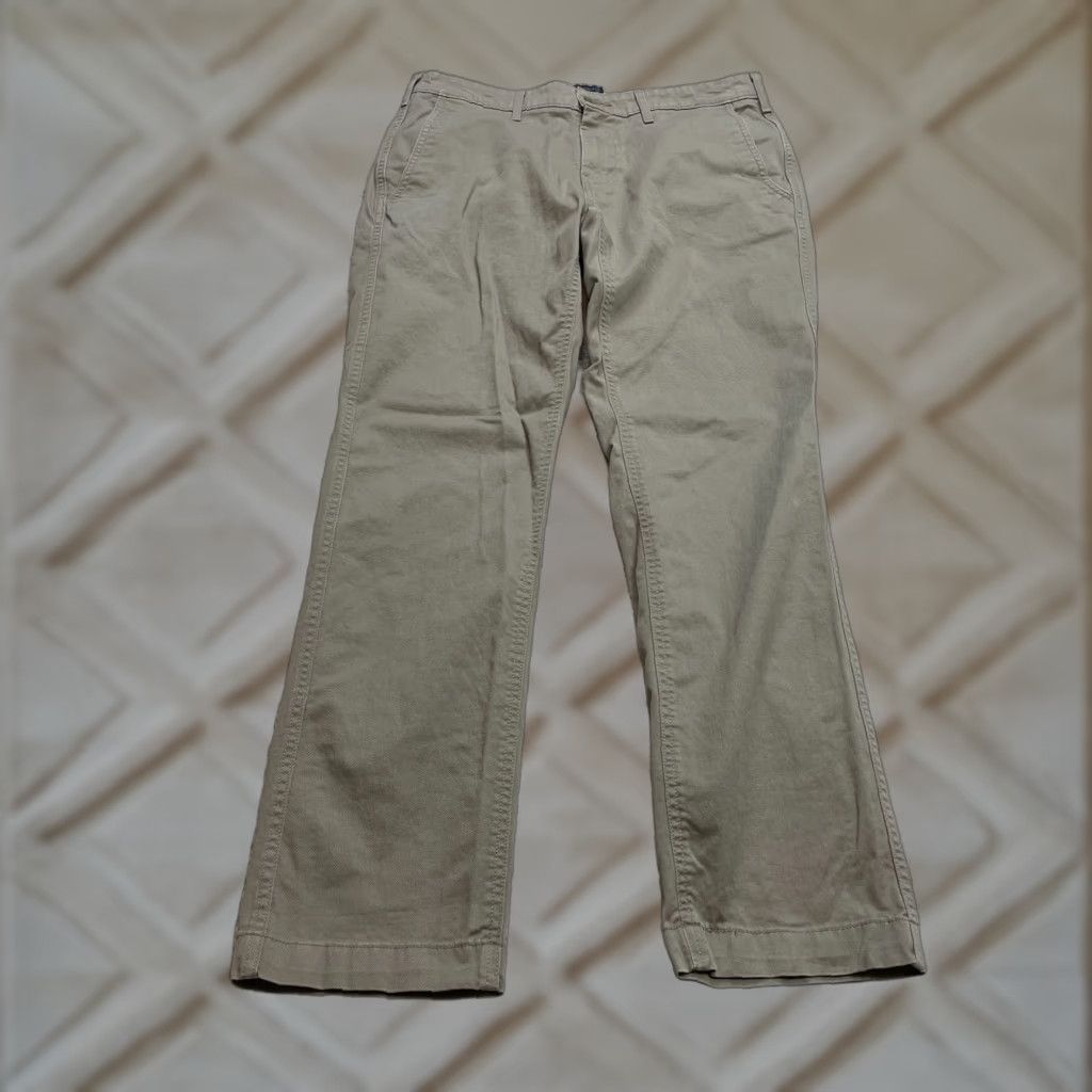 Levi's Levi's Chino Pants Men 32x32 Brown Beige Regular Straight Plain Solid Trousers Size US 32 / EU 48 - 1 Thumbnail