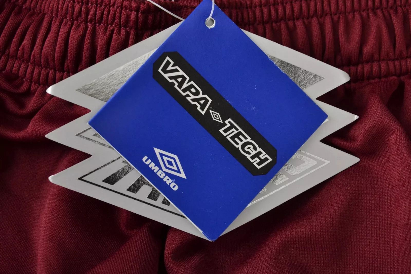 Umbro DEADSTOCK UMBRO 1990'S RED FOOTBALL SHORTS JERSEY SIZE M Size US 34 / EU 50 - 3 Thumbnail