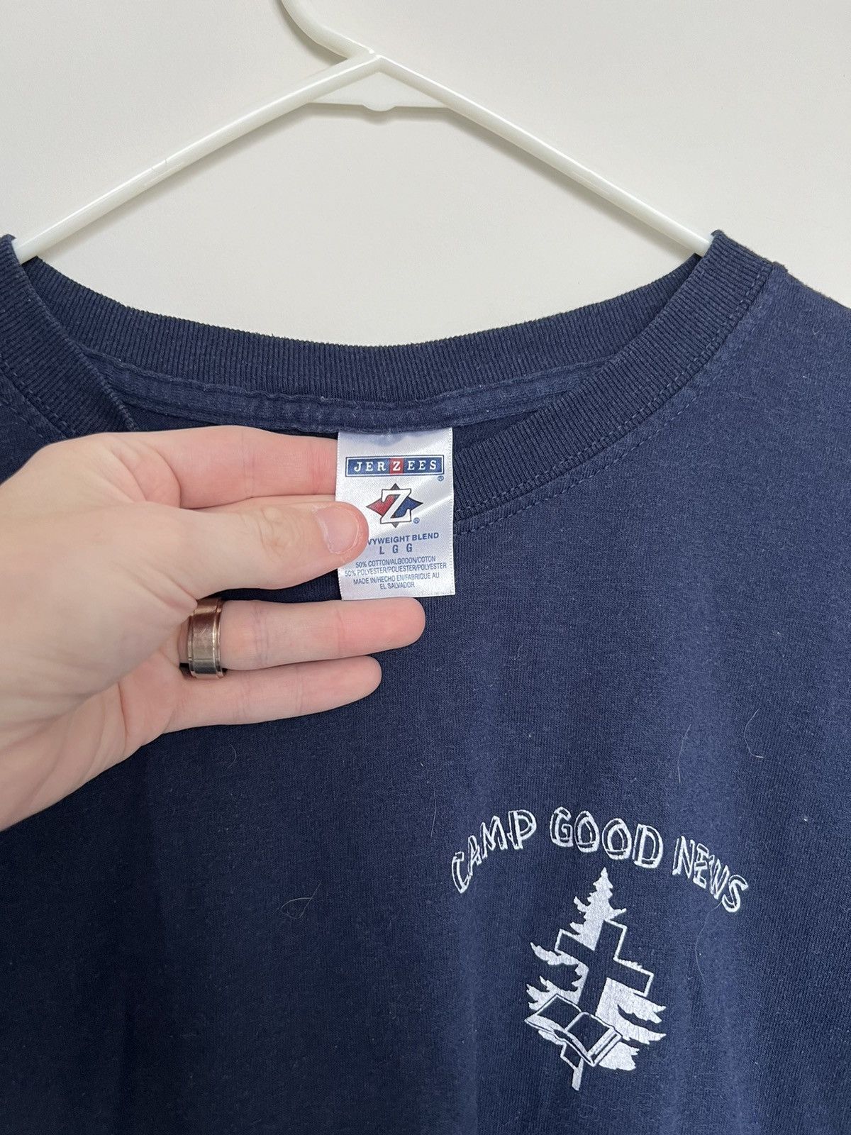 Vintage Vintage God Genesis Camp Tee Size US L / EU 52-54 / 3 - 5 Thumbnail