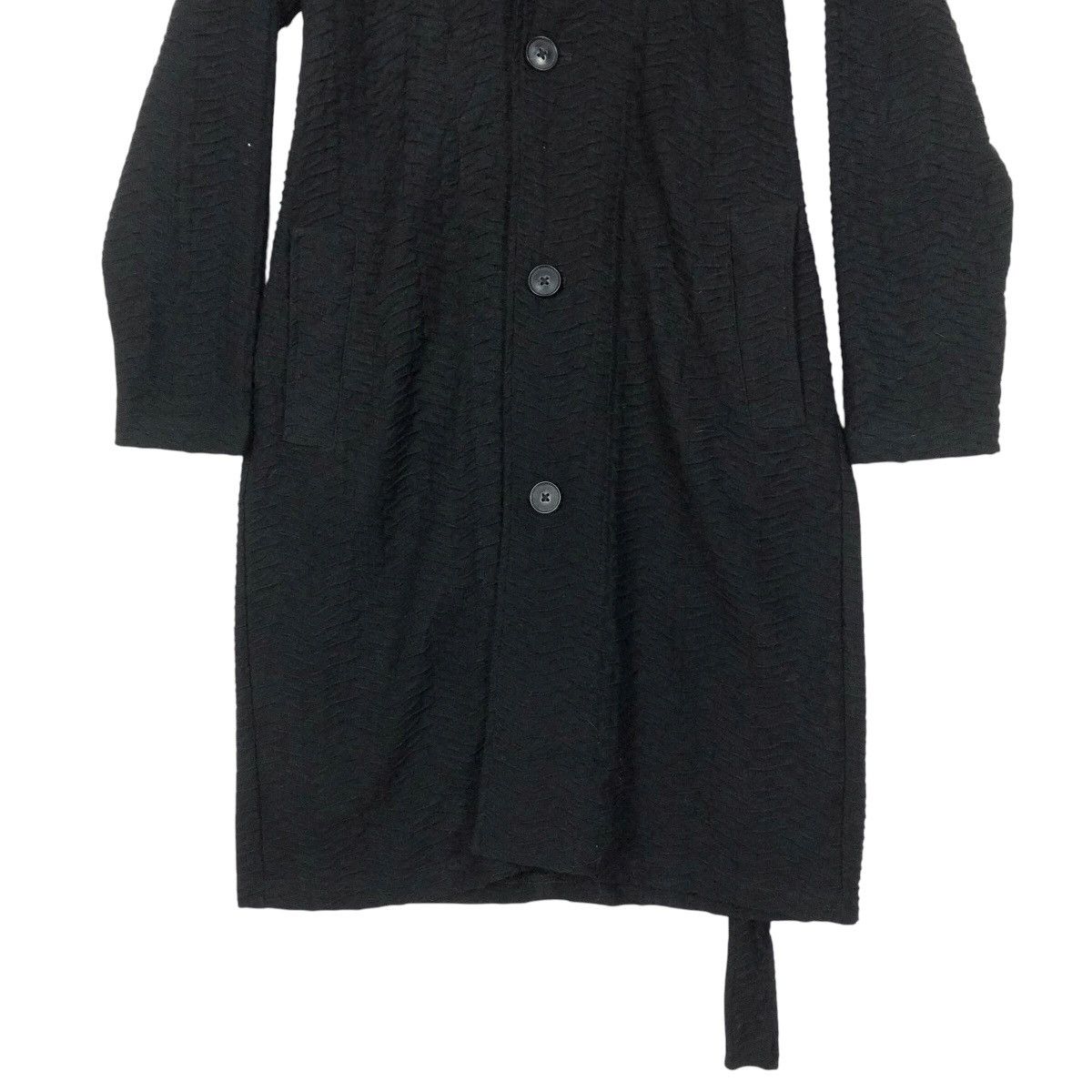 Tete Homme Tete Homme Shawl Collar Stretchable Wrinkled Car Coat Size US M / EU 48-50 / 2 - 4 Thumbnail
