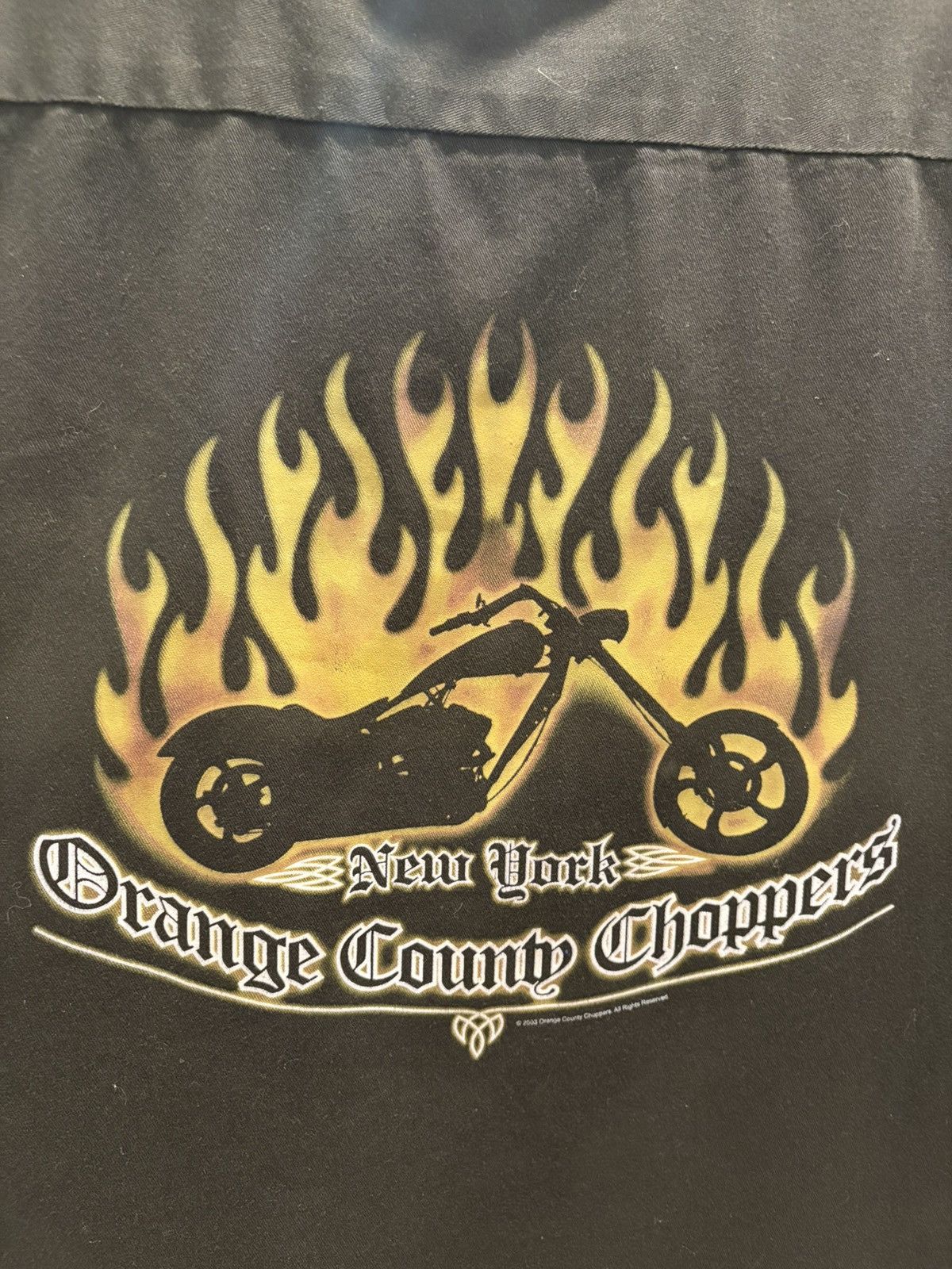 West Coast Choppers Orange county choppers short sleeve button up Size US L / EU 52-54 / 3 - 4 Thumbnail