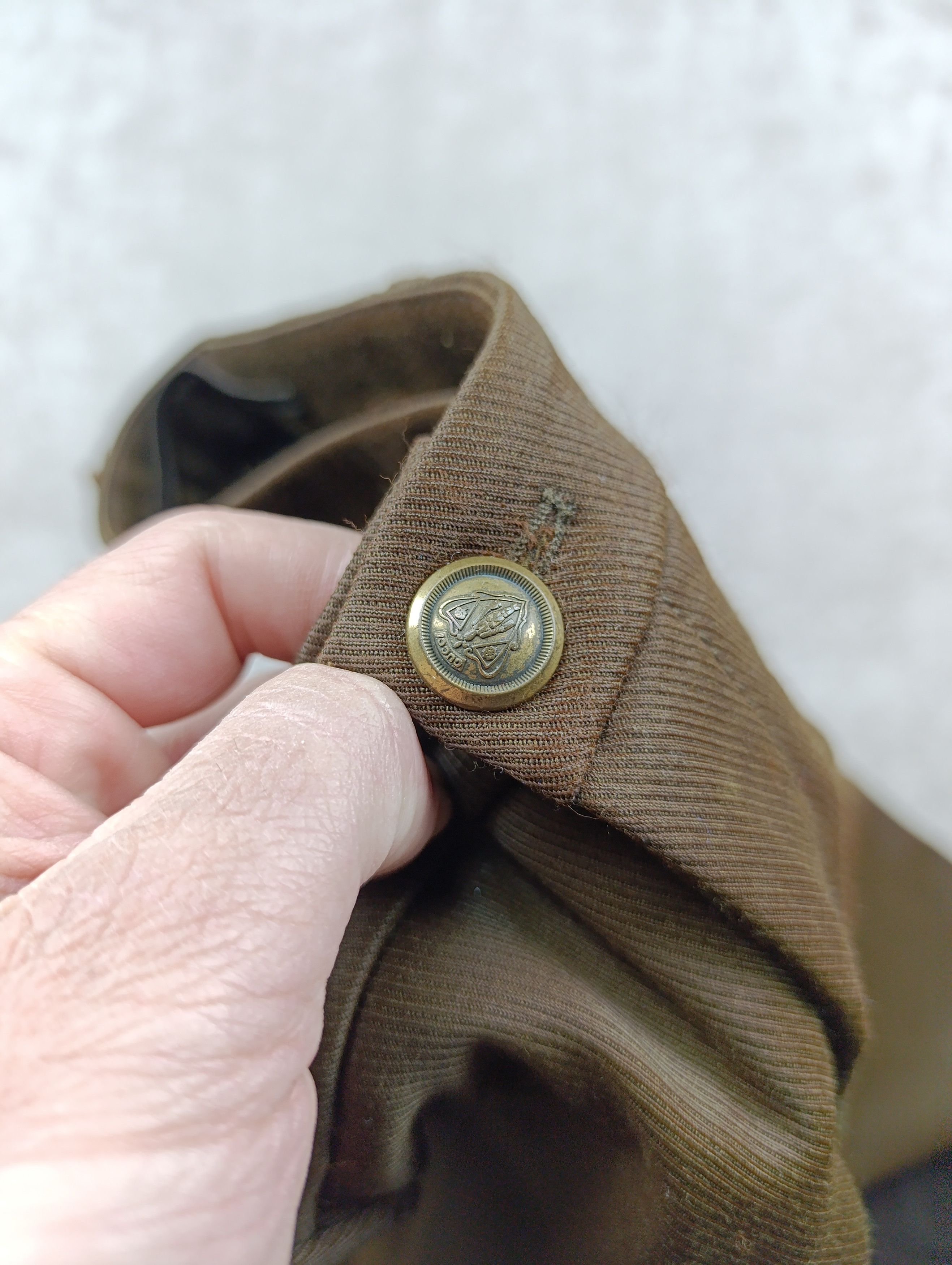 Gucci Gucci Brown Cotton Blend Gabardine Breeches Size 32" / US 10 / IT 46 - 12 Thumbnail
