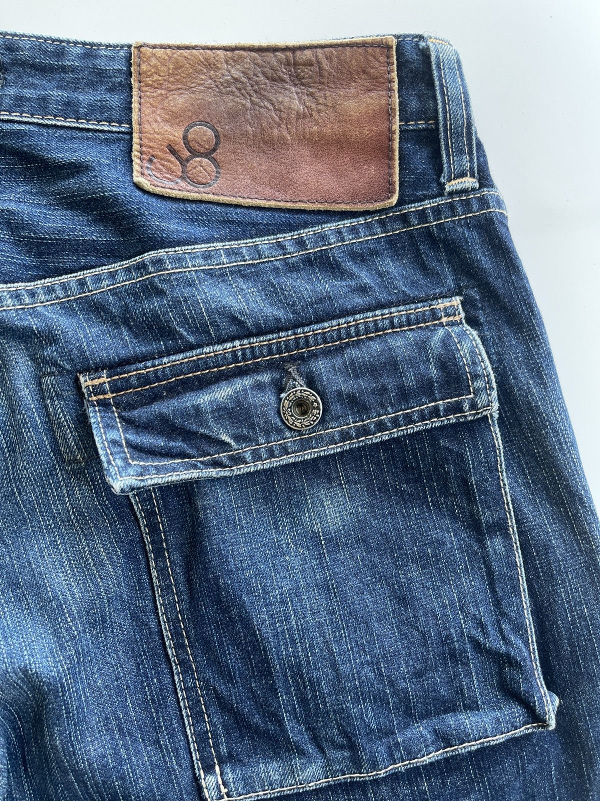 Japanese Brand Johnbull Kojima Japan Bushpants Denim Size US 33 - 11 Thumbnail
