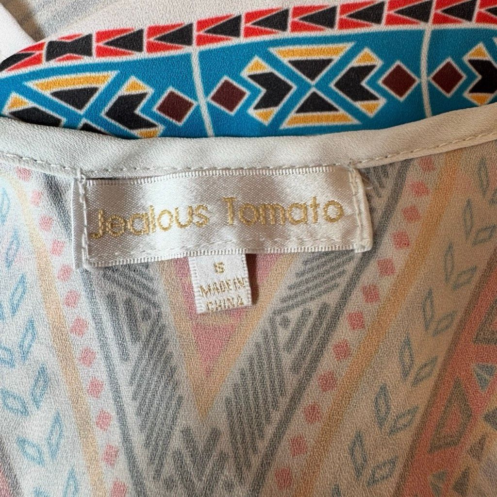 Other Jealous Tomato Tribal Print Cami Top Size S Size S / US 4 / IT 40 - 6 Thumbnail