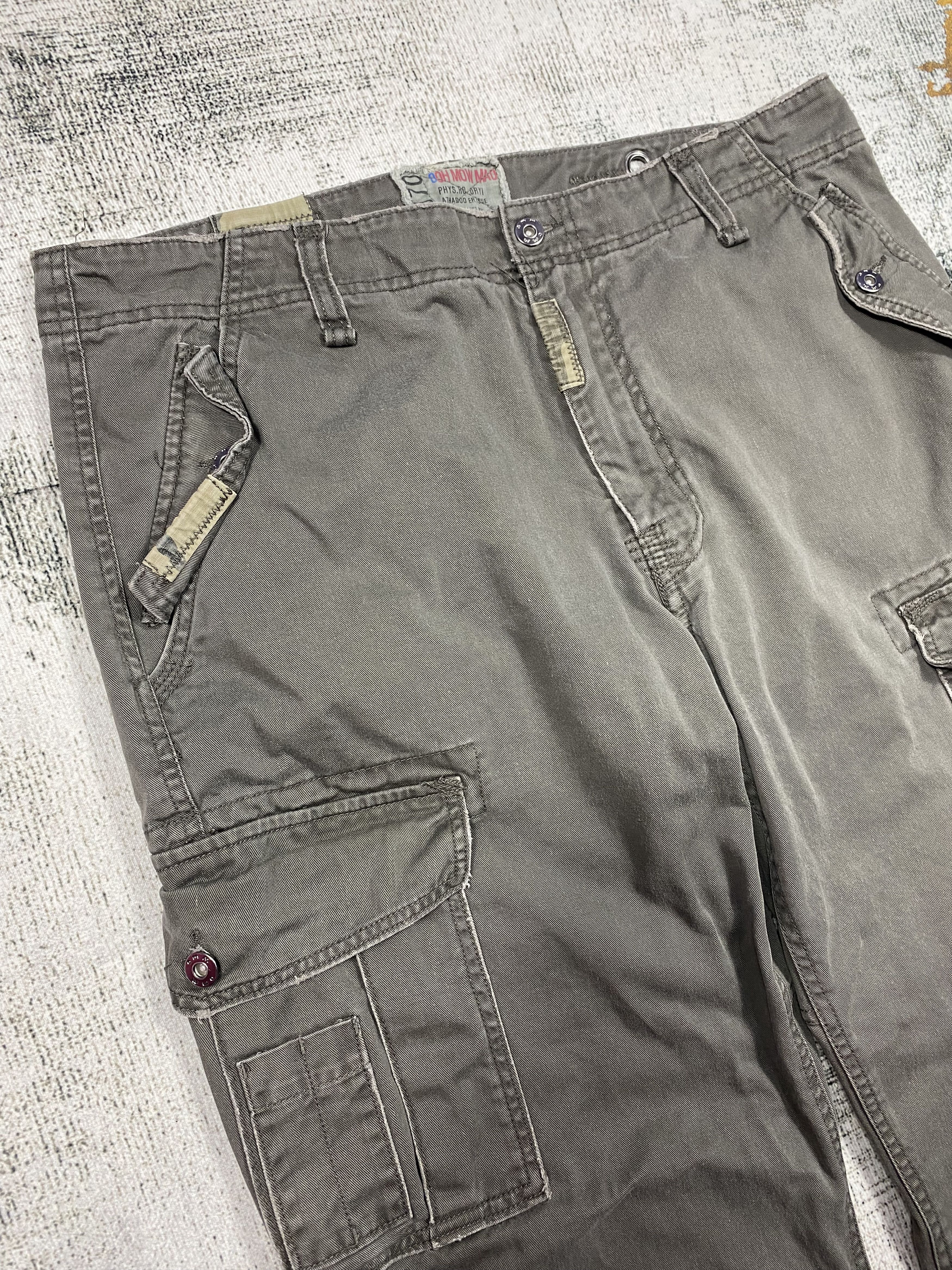 Japanese Brand Japanese Tactical Cargo Pants Multi Pocket 1970 Ohh Mow Mao Size US 36 / EU 52 - 5 Thumbnail