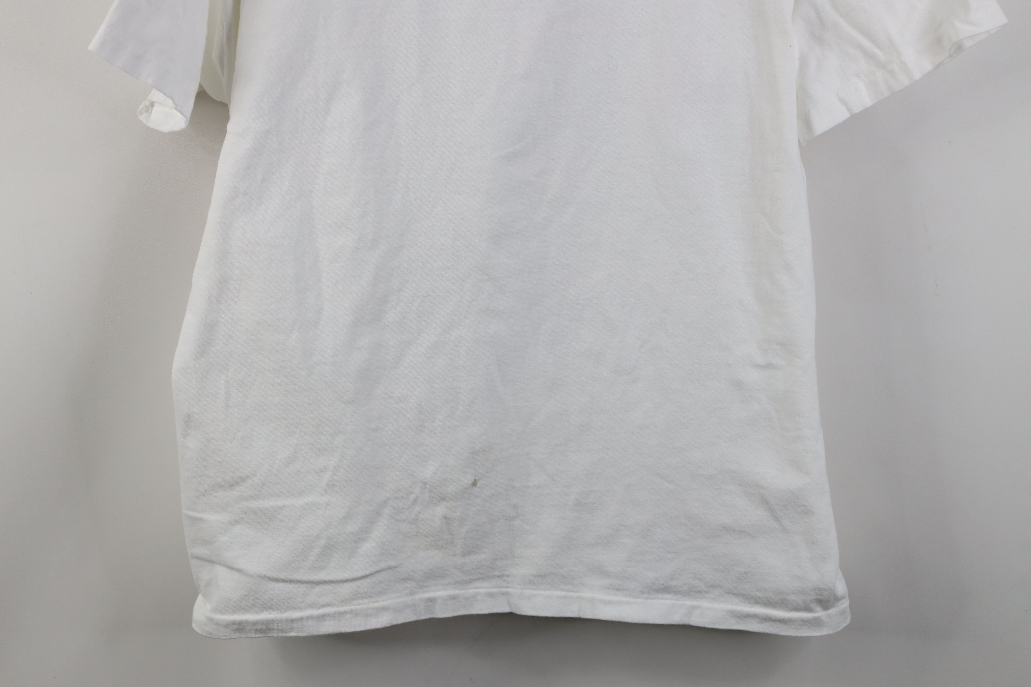 Vintage Vintage 90s Clarithromycin Short Sleeve T-Shirt White USA Size US XL / EU 56 / 4 - 3 Thumbnail
