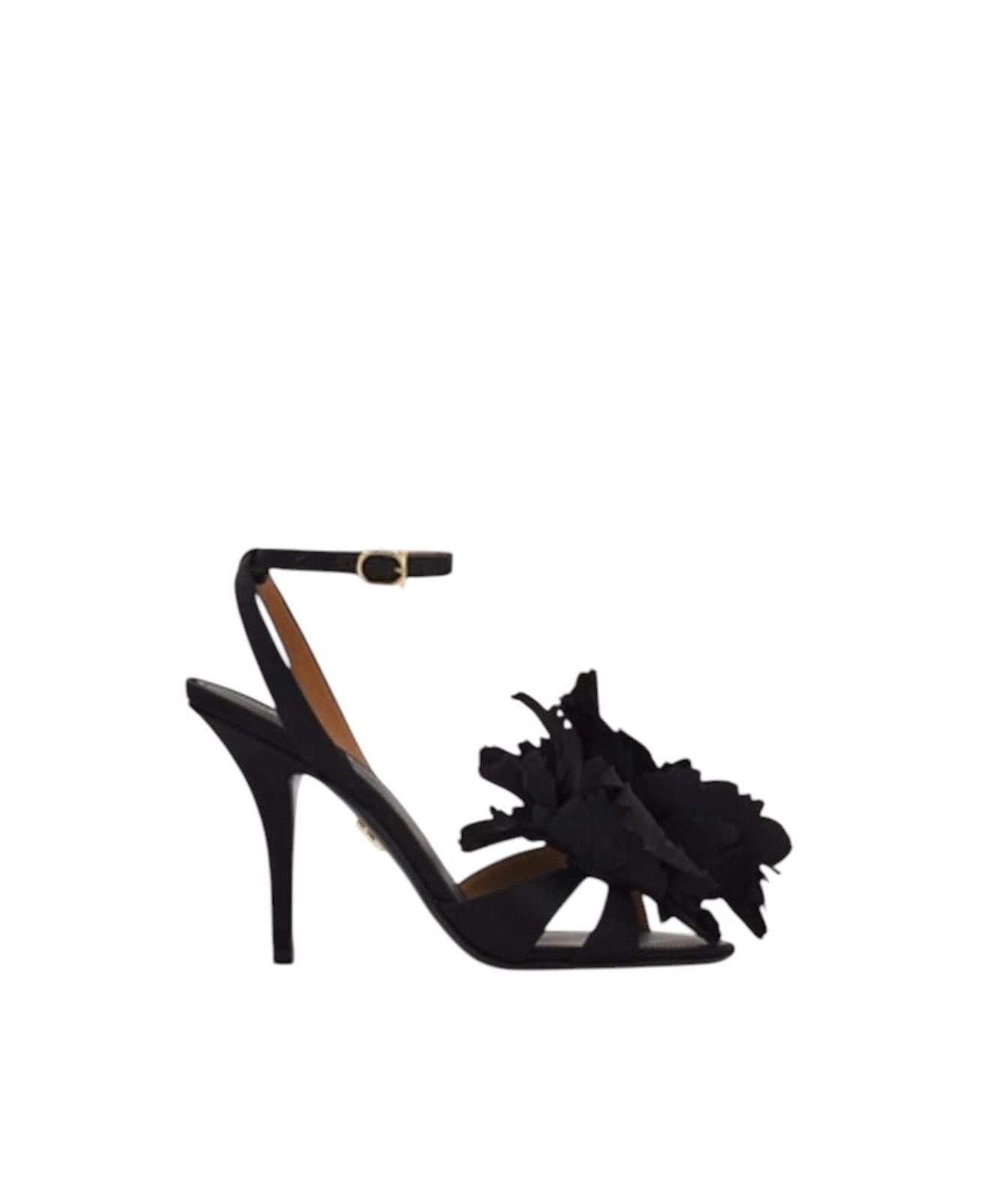 Salvatore Ferragamo Ferragamo Flower Embellished Sandal Size US 7.5 / IT 37.5 - 1 Thumbnail