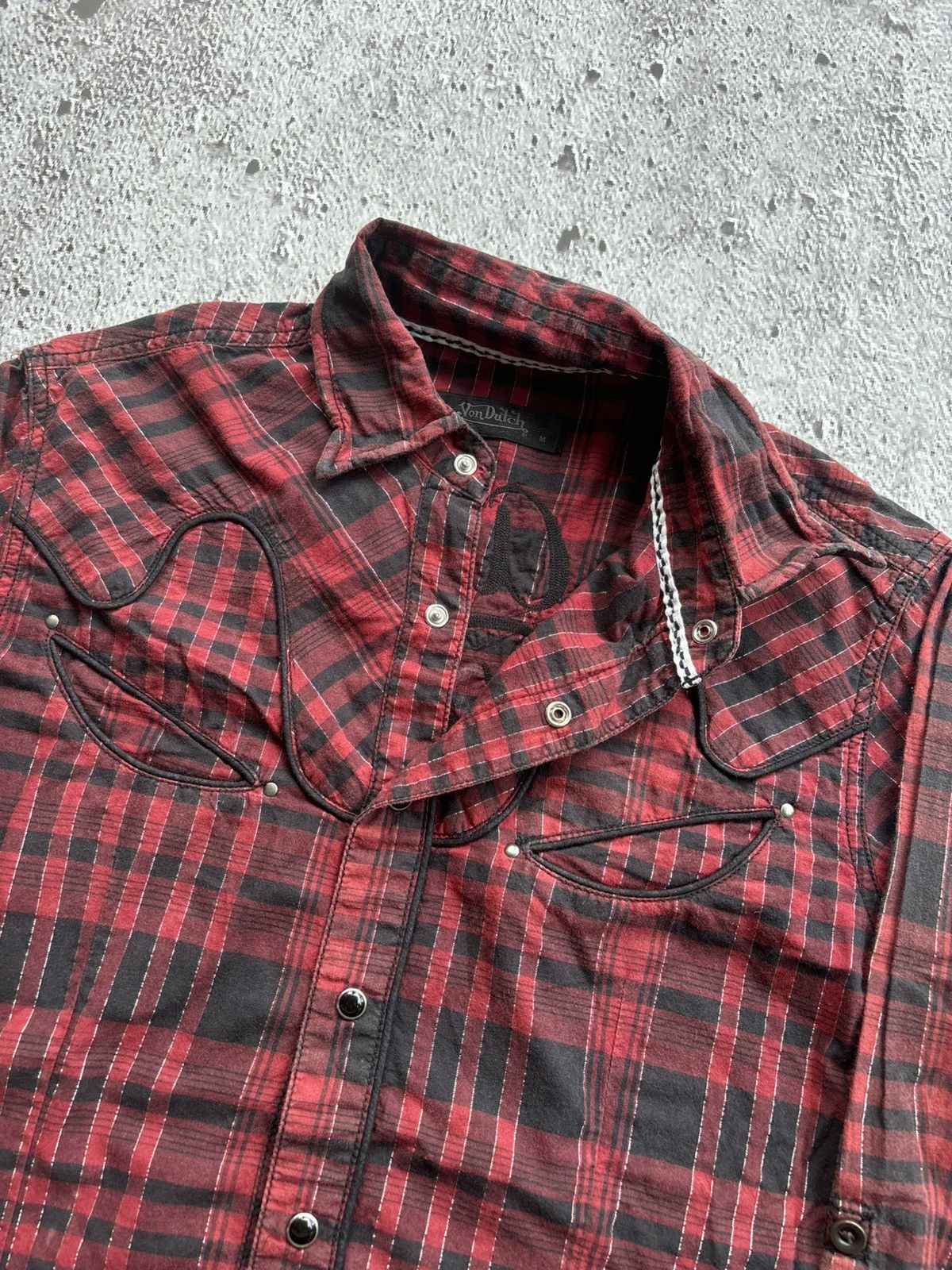 Hysteric Glamour Y2k Von Dutch Skull Ifsix Punk style Shirt Size US M / EU 48-50 / 2 - 4 Thumbnail