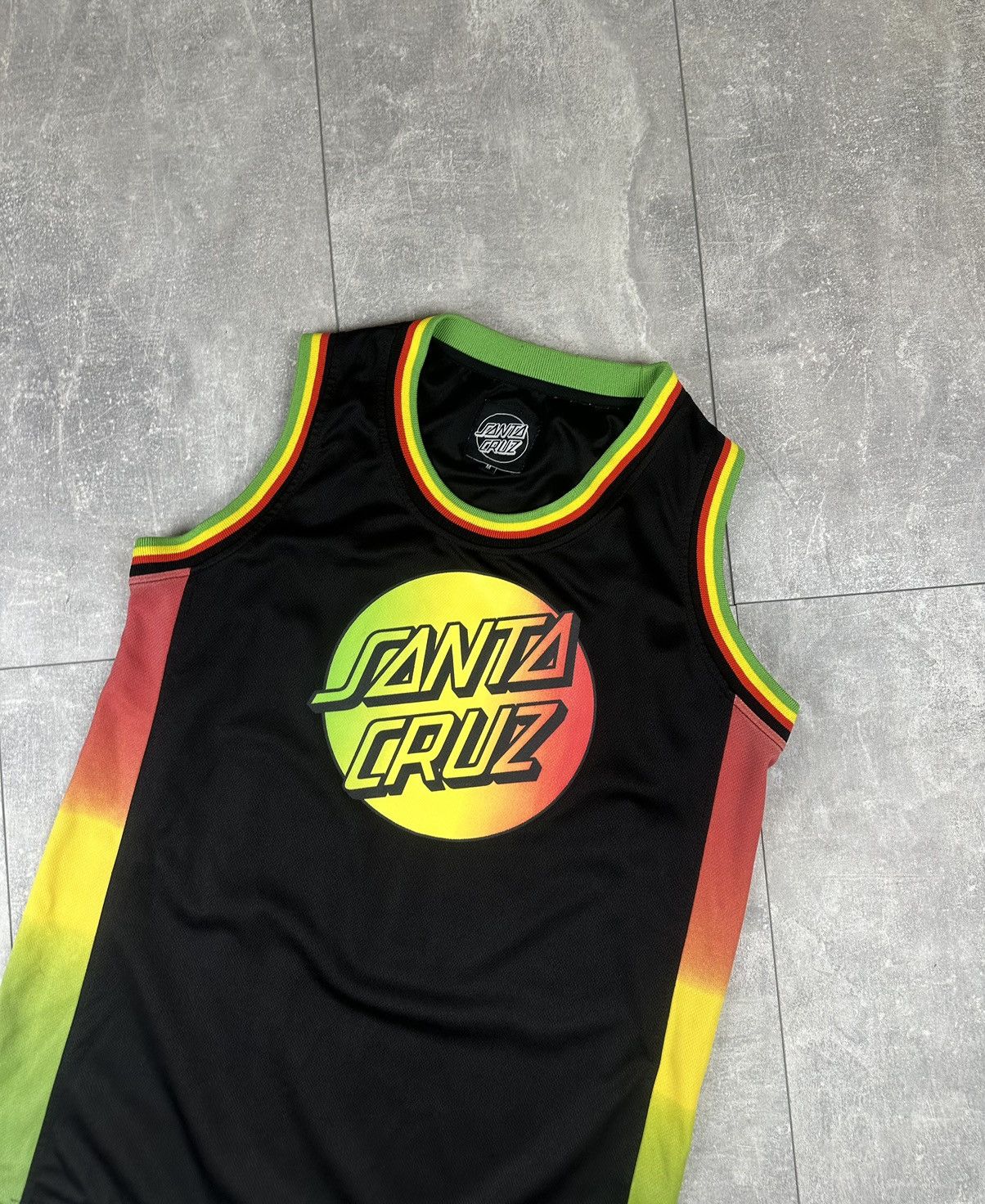Santa Cruz Skateboards Santa Cruz Rasta Print Shirt Size US M / EU 48-50 / 2 - 2 Thumbnail