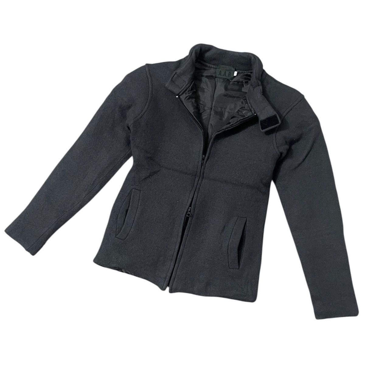 Yohji Yamamoto Vintage Yohji Yamamoto Wool Bikers Jacket Size US M / EU 48-50 / 2 - 2 Thumbnail